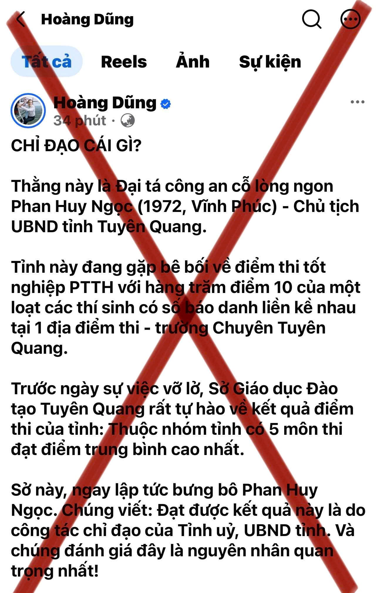 KHÔNG ĐƯỢC PHÉP LẤY SUY DIỄN THAY CHO SỰ THẬT