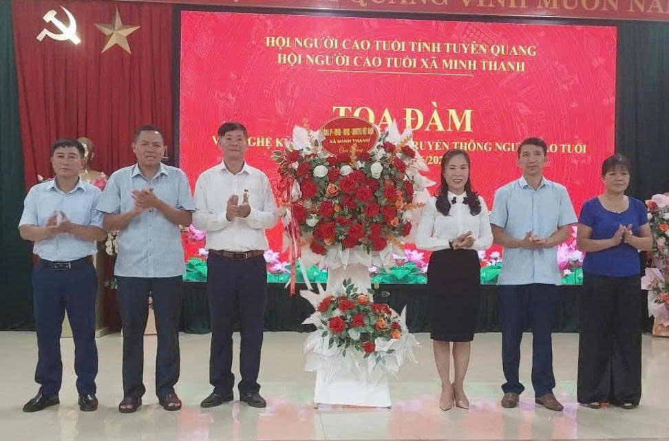 Hội Người cao tuổi xã Minh Thanh tọa đàm kỷ niệm 85 năm Ngày truyền thống Người cao tuổi Việt Nam