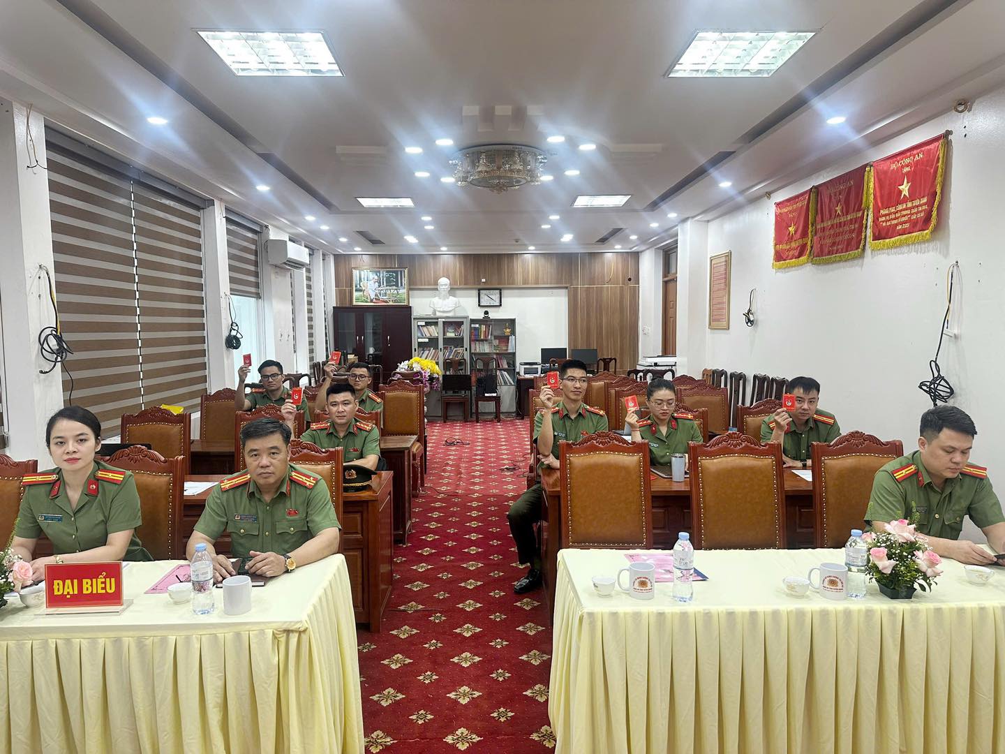 HỘI NGHỊ ĐOÀN VIÊN CHI ĐOÀN CƠ SỞ PHÒNG AN NINH CHÍNH TRỊ NỘI BỘ, NHIỆM KỲ 2025 - 2027