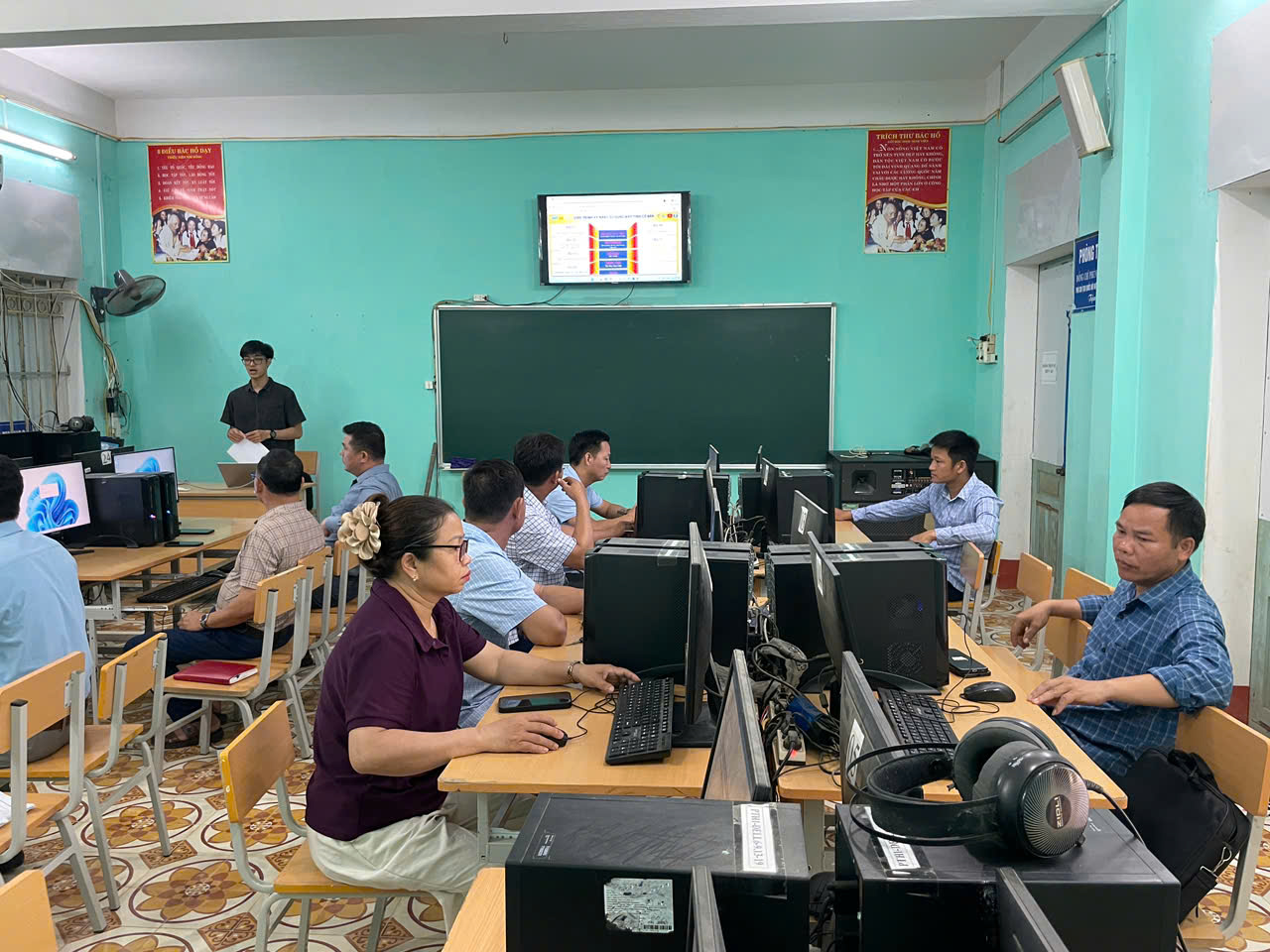 Tân Trào tập huấn nâng cao năng lực ứng dụng công nghệ thông tin, chuyển đổi số cho lực lượng nòng cốt ở cơ sở