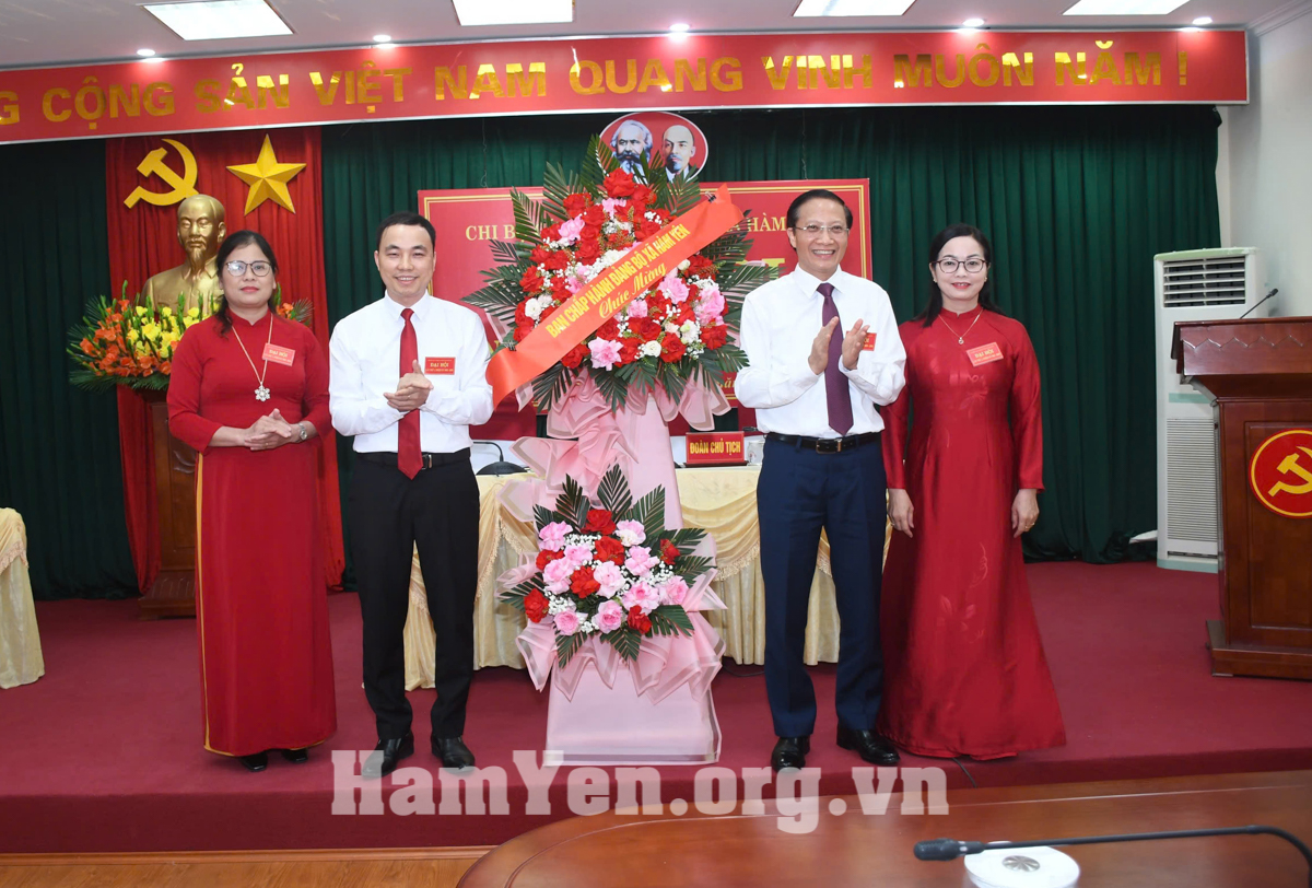 Đại hội lần thứ nhất Chi bộ các cơ quan Đảng xã Hàm Yên