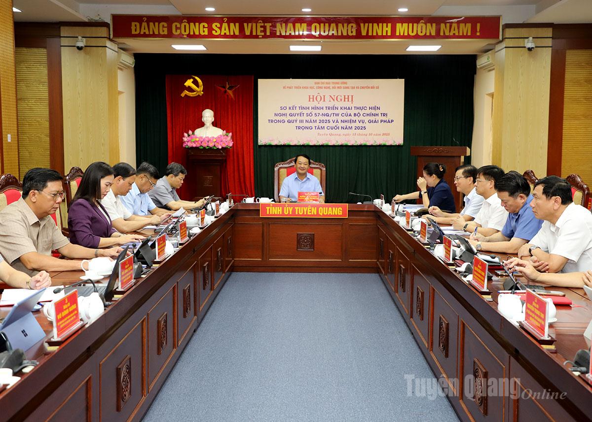 Phát triển khoa học, công nghệ, đổi mới sáng tạo và chuyển đổi số theo tinh thần kỷ cương đi trước, nguồn lực đi cùng, kết quả là thước đo