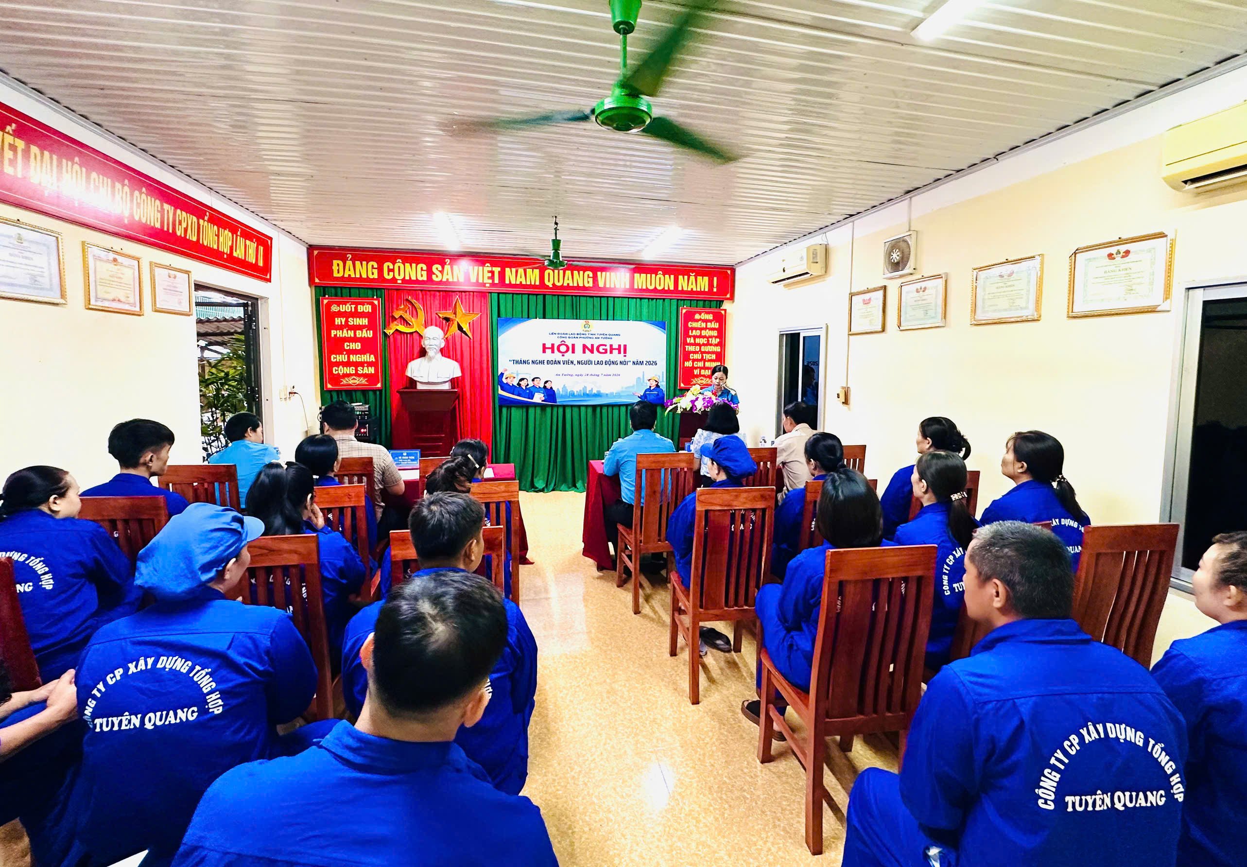 Công đoàn phường An Tường tổ chức Hội nghị “Tháng nghe đoàn viên, người lao động nói” năm 2026