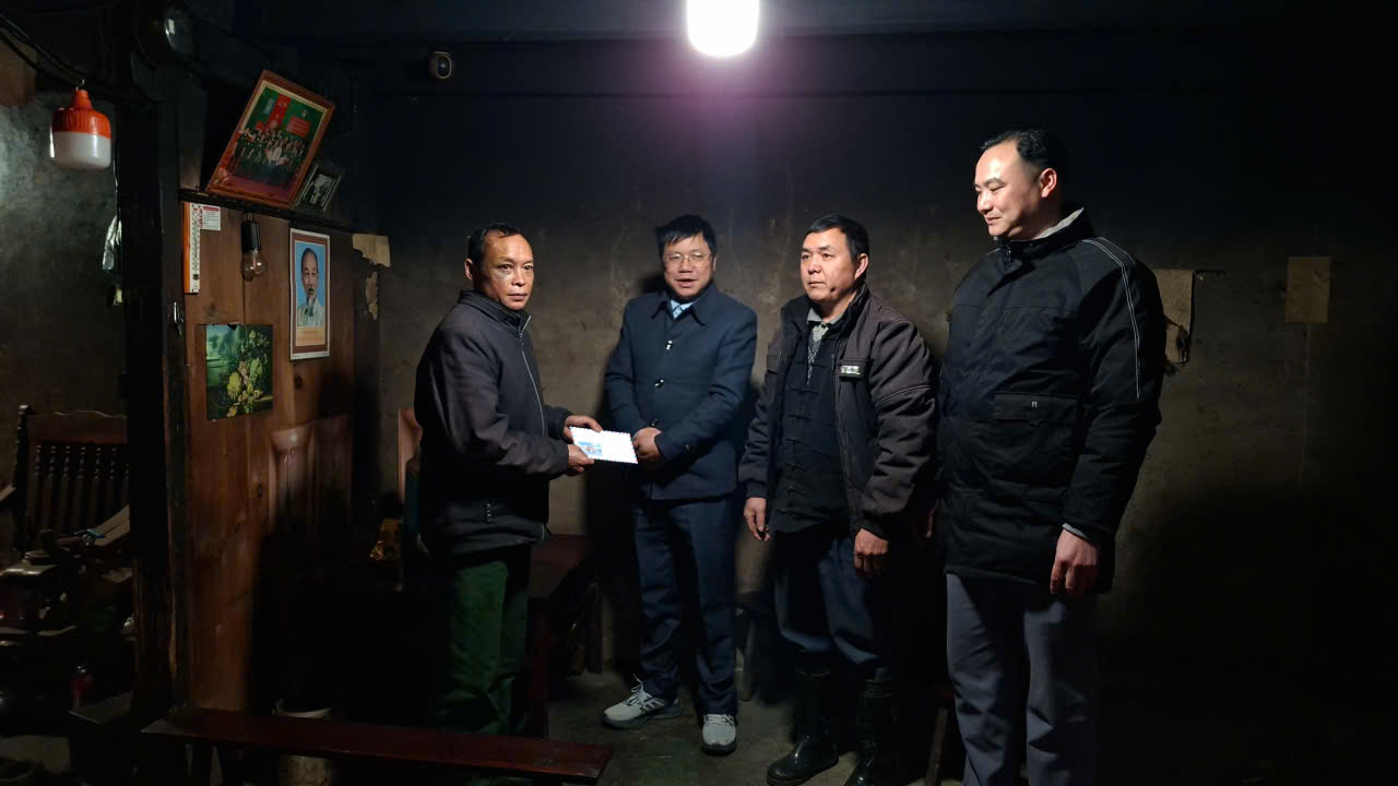 Xã Lũng Phìn làm tốt công tác an sinh xã hội trong dịp Tết Nguyên đán