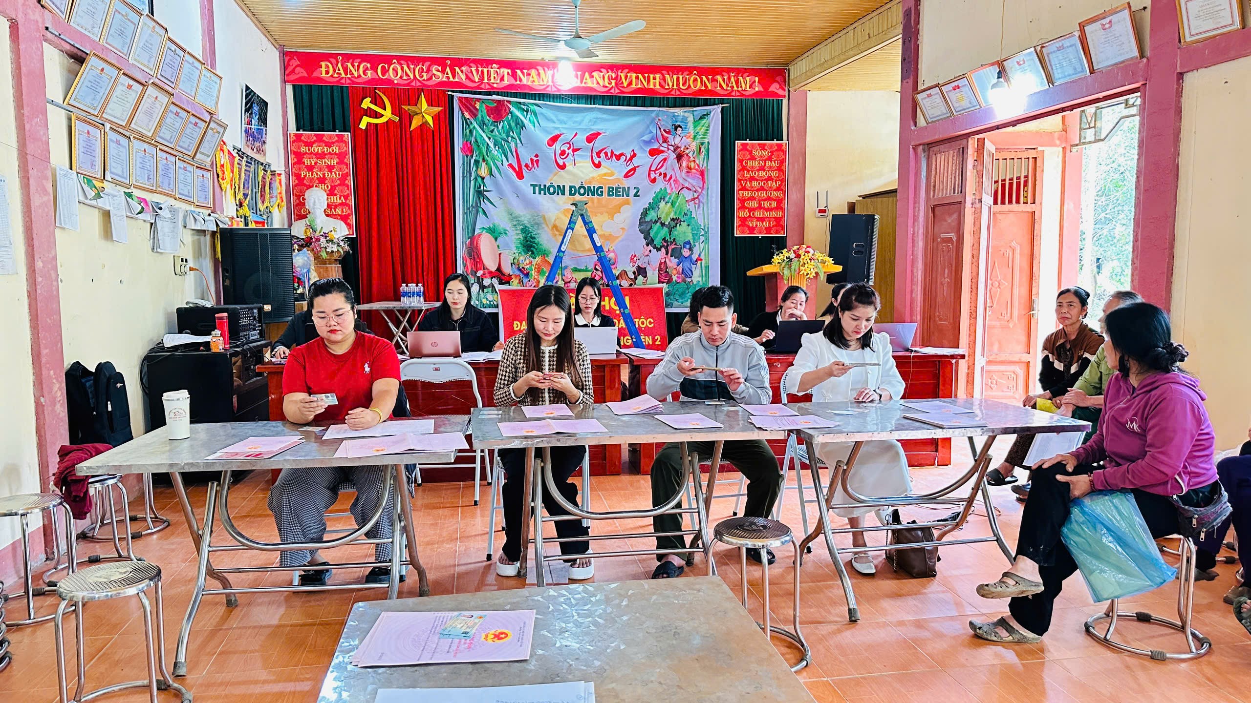 xã Bình Ca tăng tốc chiến dịch làm sạch dữ liệu đất đai