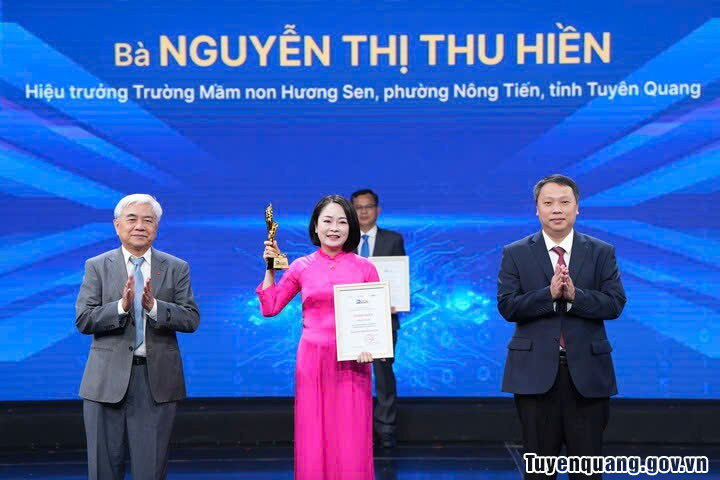 Nữ lãnh đạo chuyển đổi số xuất sắc tại Tuyên Quang
