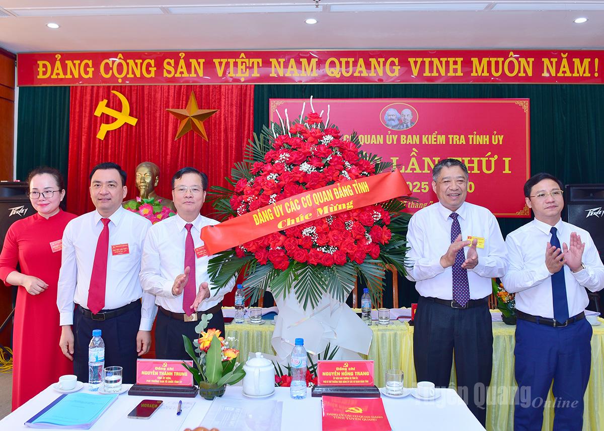 Đại hội Đảng bộ Cơ quan UBKT Tỉnh ủy lần thứ I: Quyết tâm xây dựng ngành Kiểm tra vững mạnh, liêm chính, hiện đại