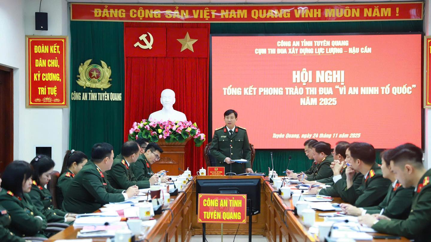 CỤM THI ĐUA XÂY DỰNG LỰC LƯỢNG - HẬU CẦN HOÀN THÀNH XUẤT SẮC NHIỆM VỤ CHÍNH TRỊ NĂM 2025