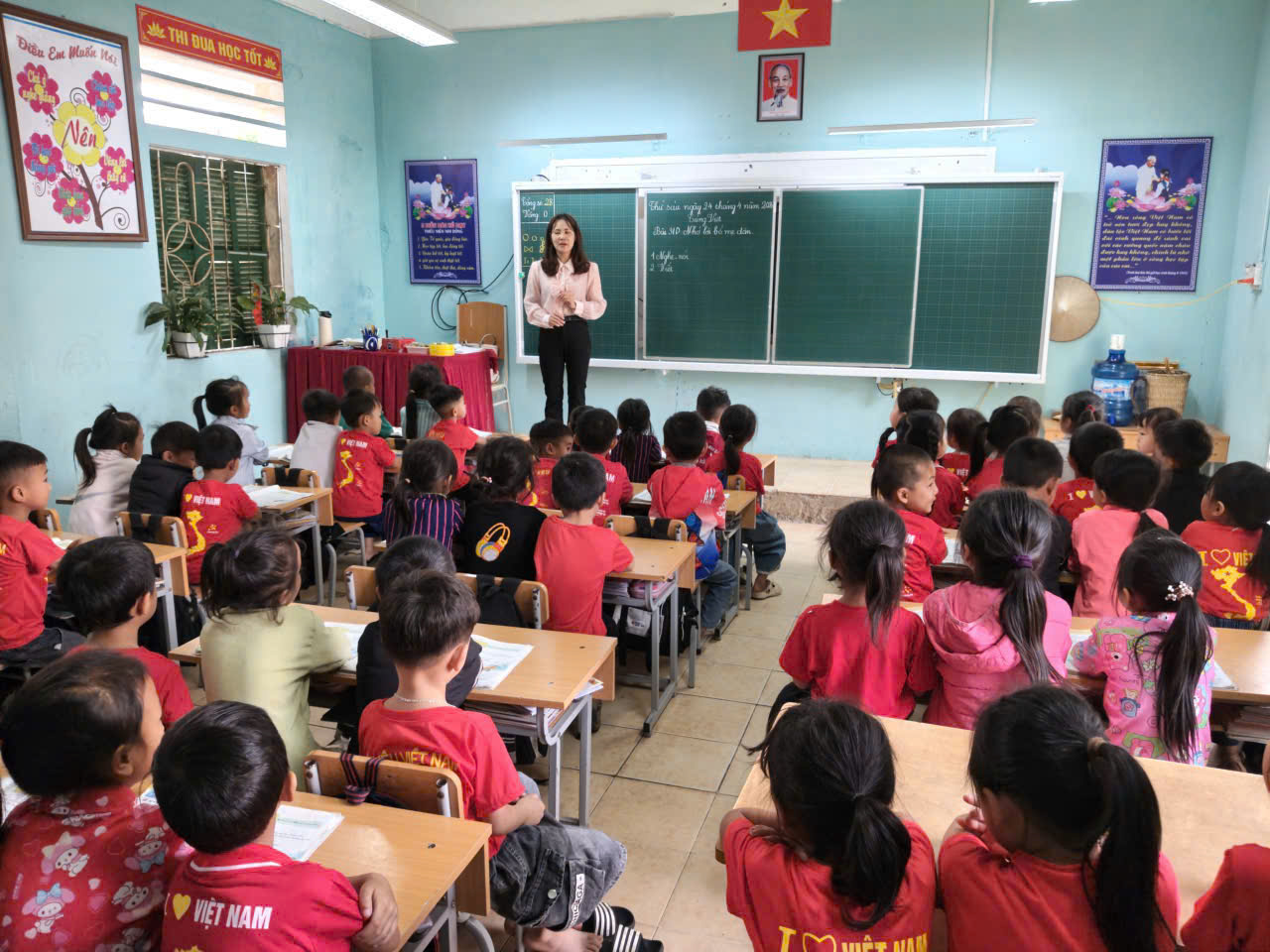 Sẵn sàng vào lớp một cùng bé 5 tuổi Trường Mầm non Sủng Trà