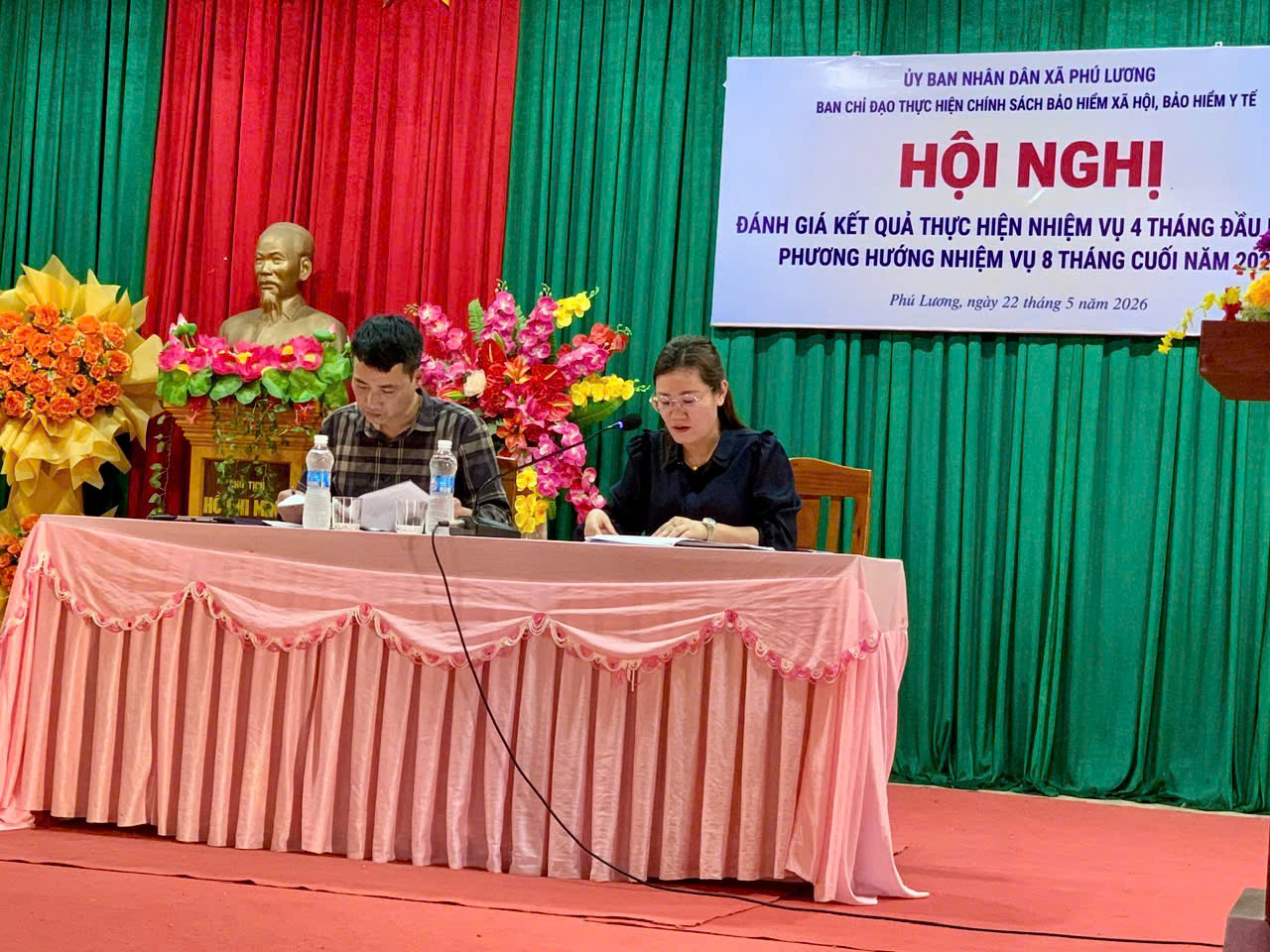 XÃ PHÚ LƯƠNG HỌP BAN CHỈ ĐẠO THỰC HIỆN CHÍNH SÁCH BHXH, BHYT GIAI ĐOẠN 2025 – 2027