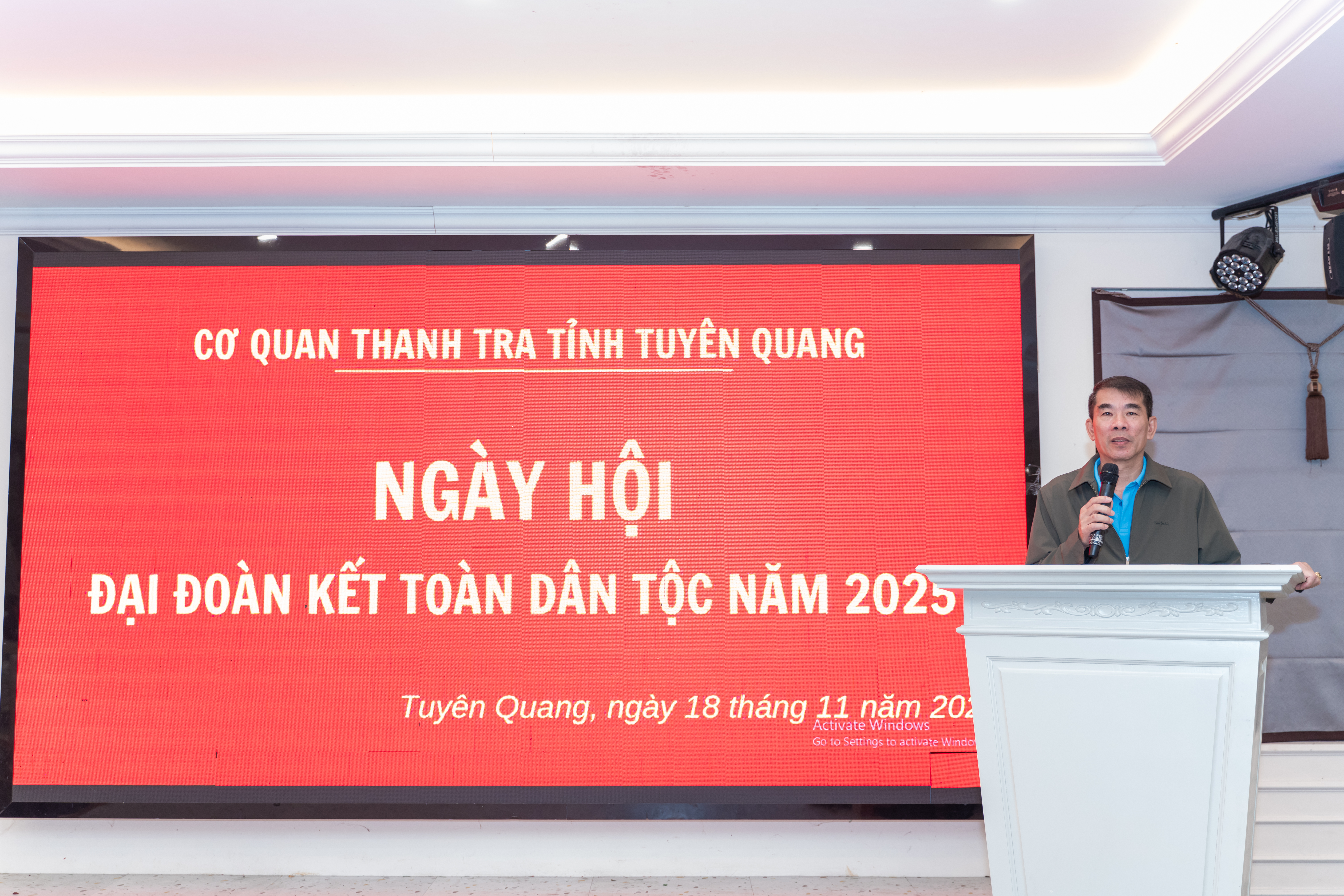 Cơ quan Thanh tra tỉnh Tuyên Quang long trọng tổ chức Ngày hội Đại đoàn kết toàn dân tộc năm 2025, với kỷ niệm 95 năm Ngày thành lập Mặt trận Dân tộc Thống nhất Việt Nam