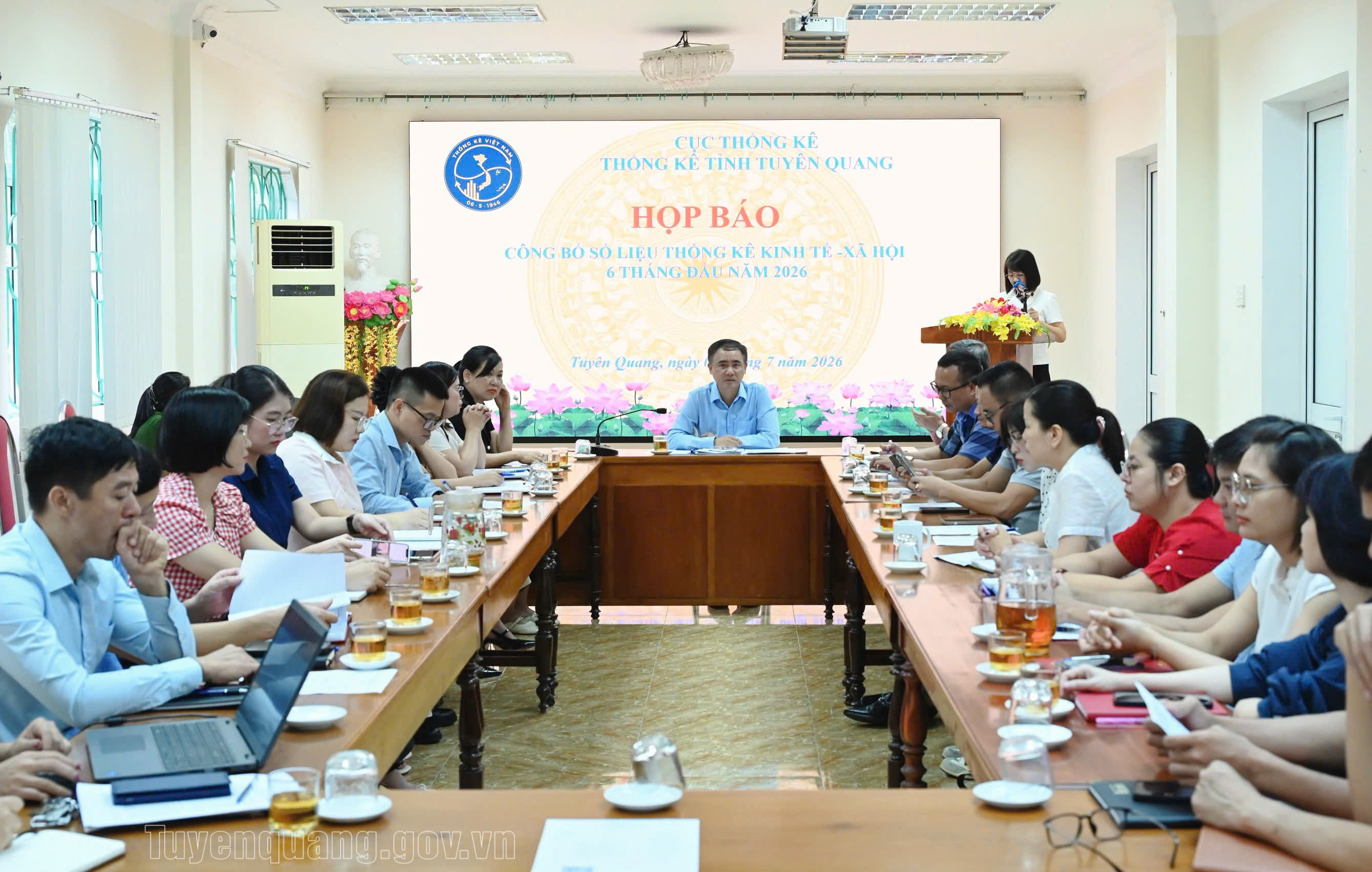 Công bố số liệu thống kê phát triển kinh tế - xã hội 6 tháng đầu năm 2026