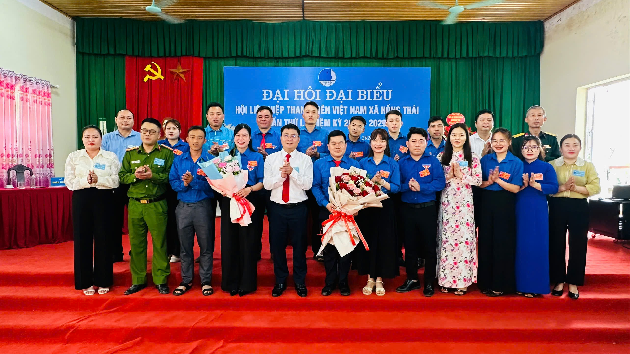 Đại hội Đại biểu Hội Liên hiệp Thanh niên Việt Nam xã Hồng Thái lần thứ I, nhiệm kỳ 2026 - 2029