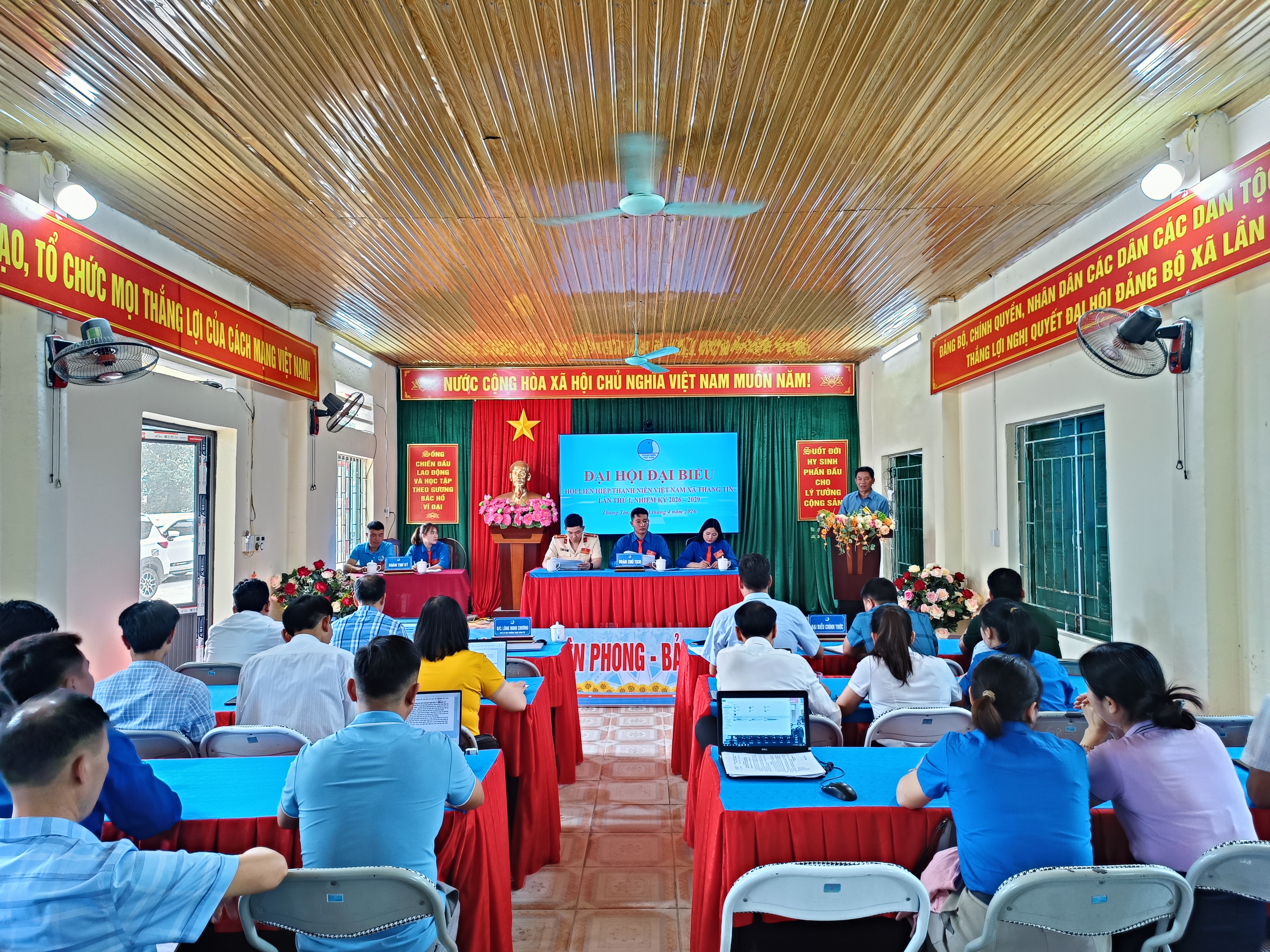 Đại hội Hội Liên hiệp Thanh niên Việt Nam xã Thàng Tín lần thứ I, nhiệm kỳ 2026 – 2029