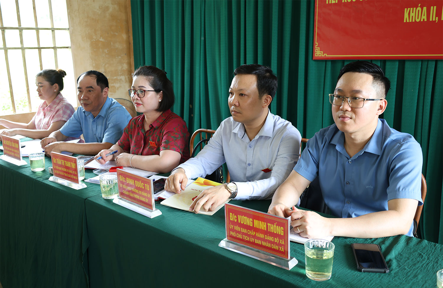 Đại biểu HĐND xã Yên Sơn khóa II nhiệm kỳ 2026 - 2031 tiếp xúc cử tri thôn Nhà Thờ
