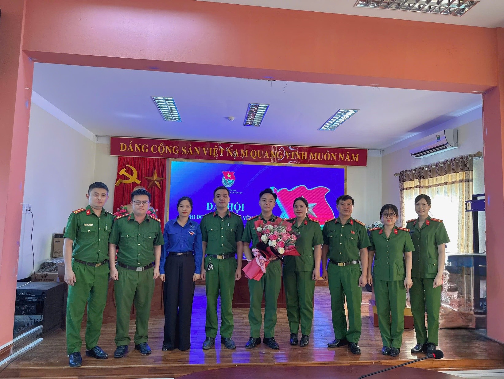 ĐẠI HỘI CHI ĐOÀN CÔNG AN XÃ YÊN SƠN LẦN THỨ I, NHIỆM KỲ 2025 - 2027 THÀNH CÔNG TỐT ĐẸP
