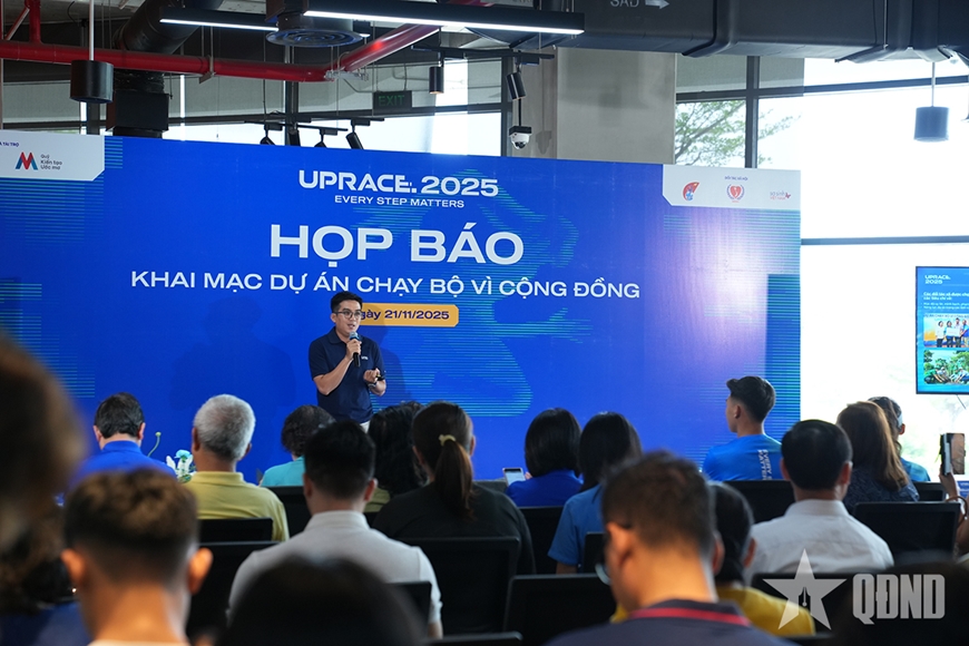 Khởi động giải chạy bộ trực tuyến gây quỹ vì cộng đồng UpRace 2025