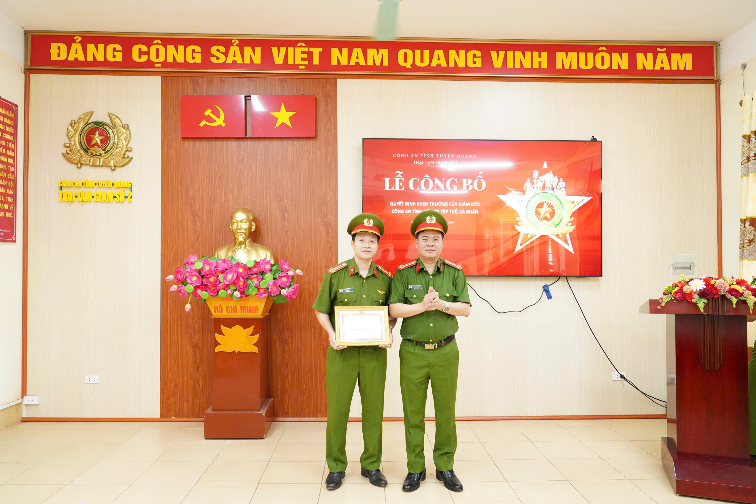 GIỮ VỮNG AN NINH, AN TOÀN CƠ SỞ GIAM GIỮ TRONG 6 THÁNG ĐẦU NĂM 2026