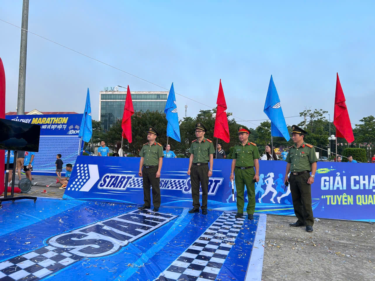 CHỦ ĐỘNG BẢO ĐẢM ANTT, GÓP PHẦN THÀNH CÔNG GIẢI MARATHON TUYÊN QUANG NĂM 2026 