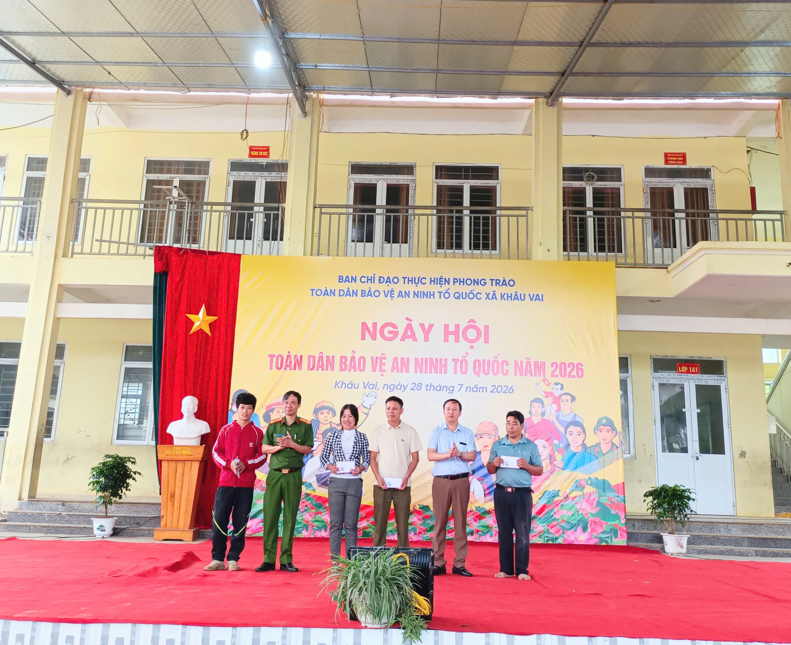 XÃ KHÂU VAI TỔ CHỨC NGÀY HỘI TOÀN DÂN BẢO VỆ AN NINH TỔ QUỐC NĂM 2026