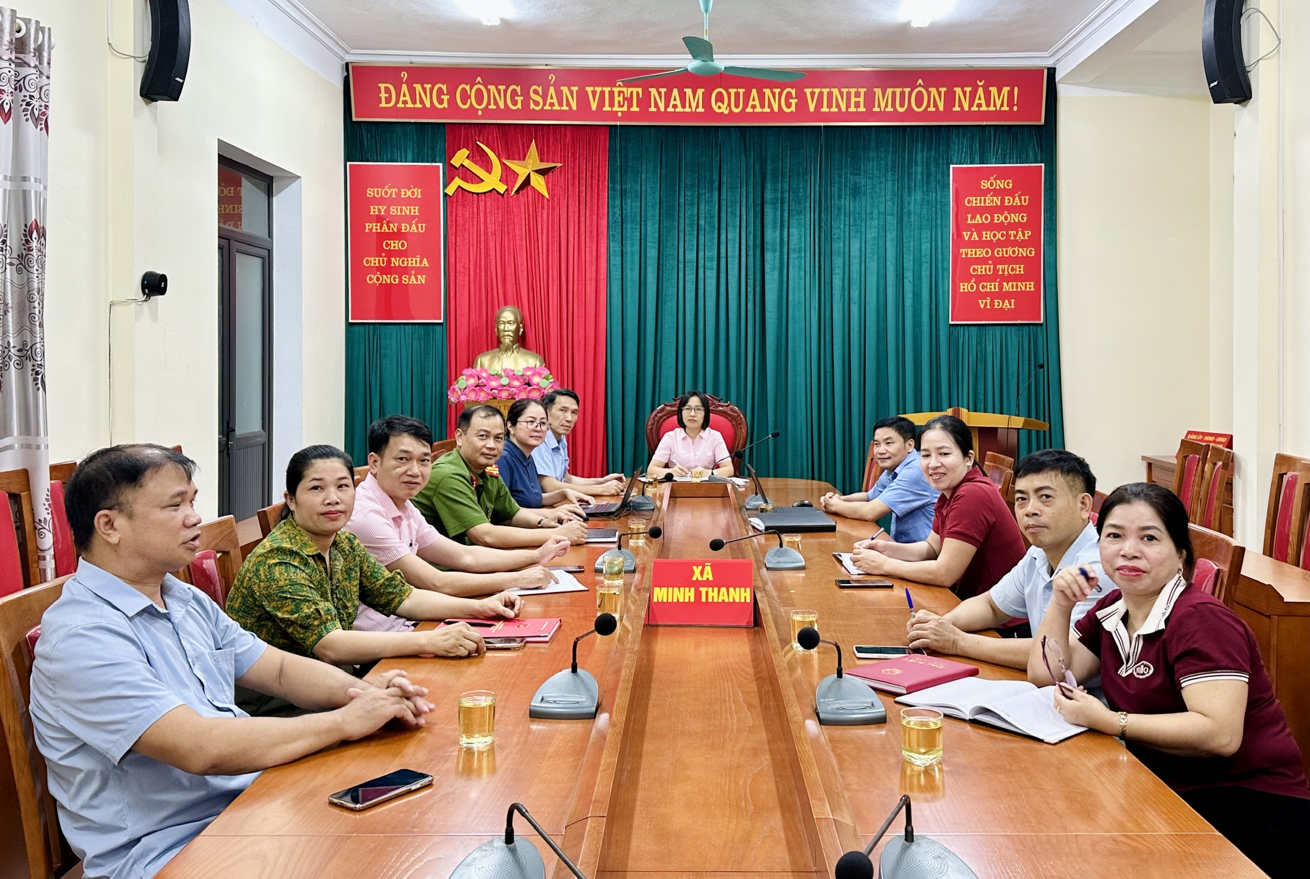 Xã Minh Thanh tham dự Hội nghị tập huấn Bí mật nhà nước