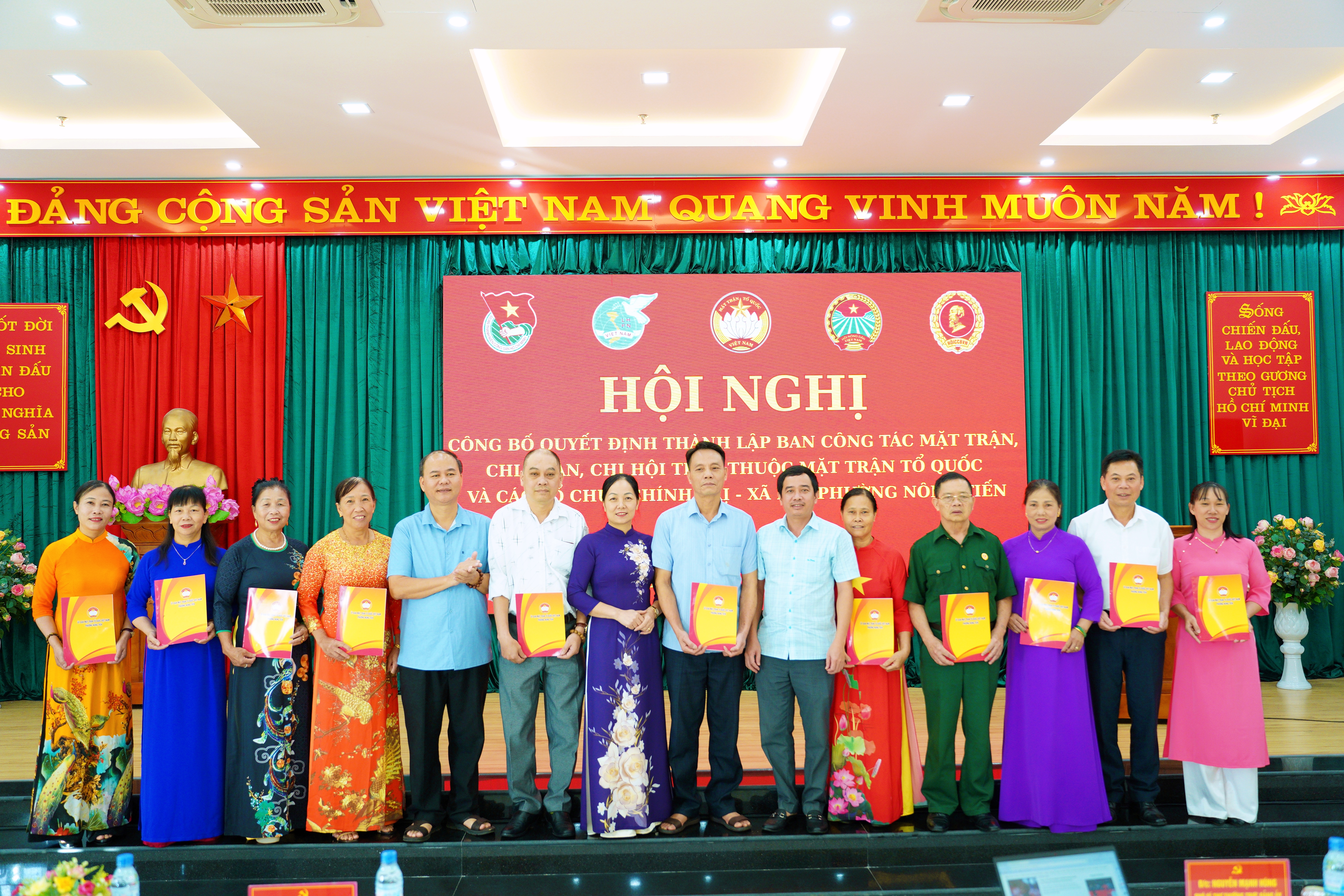 Ủy ban MTTQ phường Nông Tiến triển khai nhiệm vụ 6 tháng cuối năm 2026