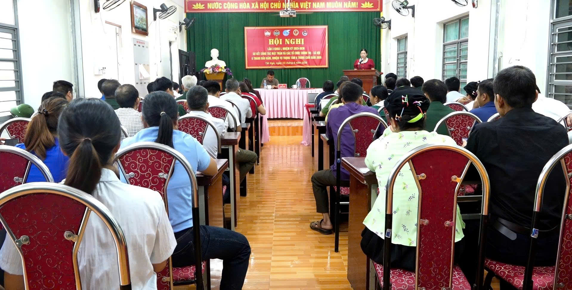 Hội nghị sơ kết công tác Mặt trận và các tổ chức chính trị - xã hội 6 tháng đầu năm 2026