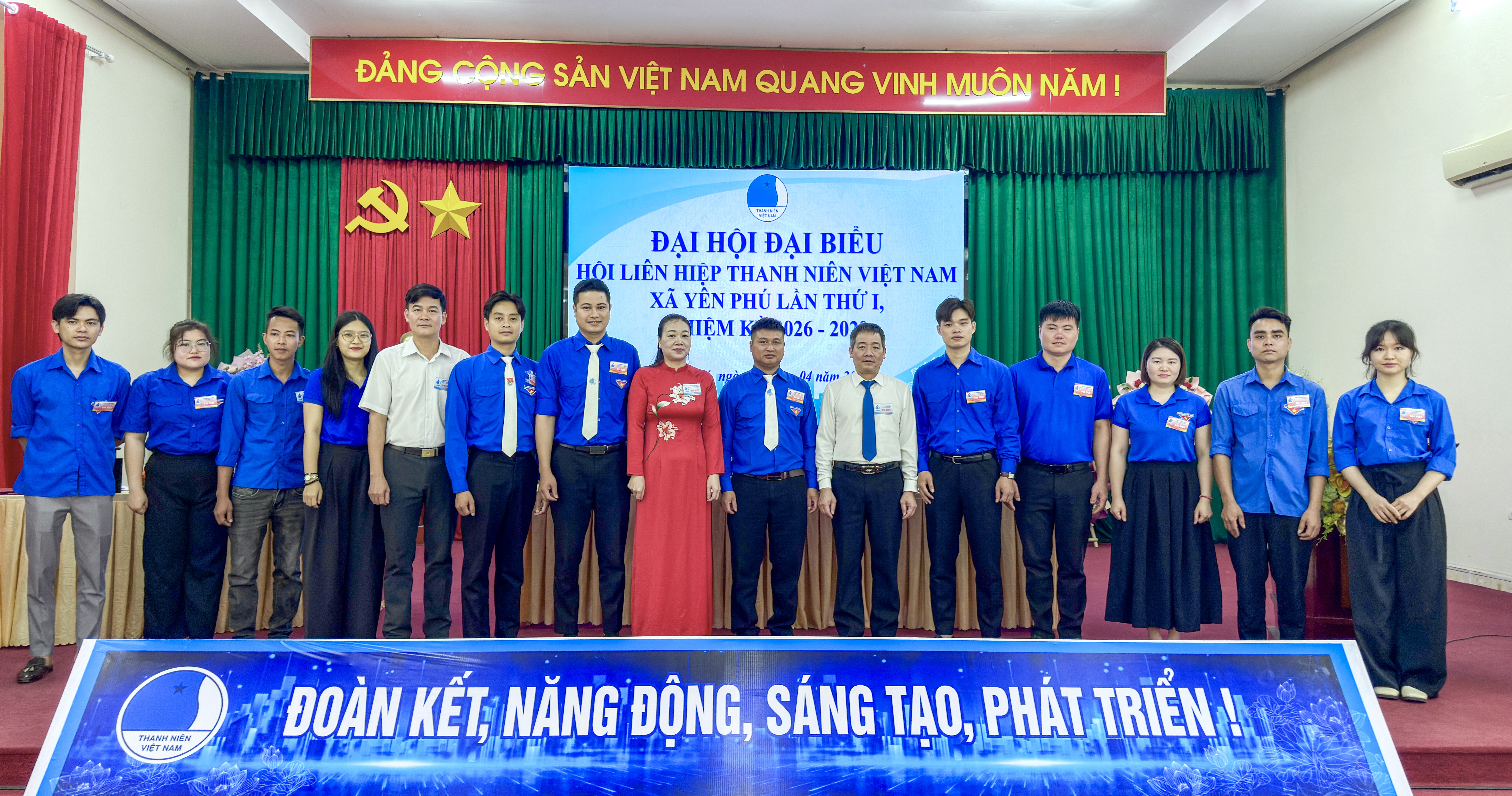HỘI LIÊN HIỆP THANH NIÊN VIỆT NAM XÃ YÊN PHÚ TỔ CHỨC THÀNH CÔNG ĐẠI HỘI ĐẠI BIỂU LẦN THỨ NHẤT, NHIỆM KỲ 2026 – 2029