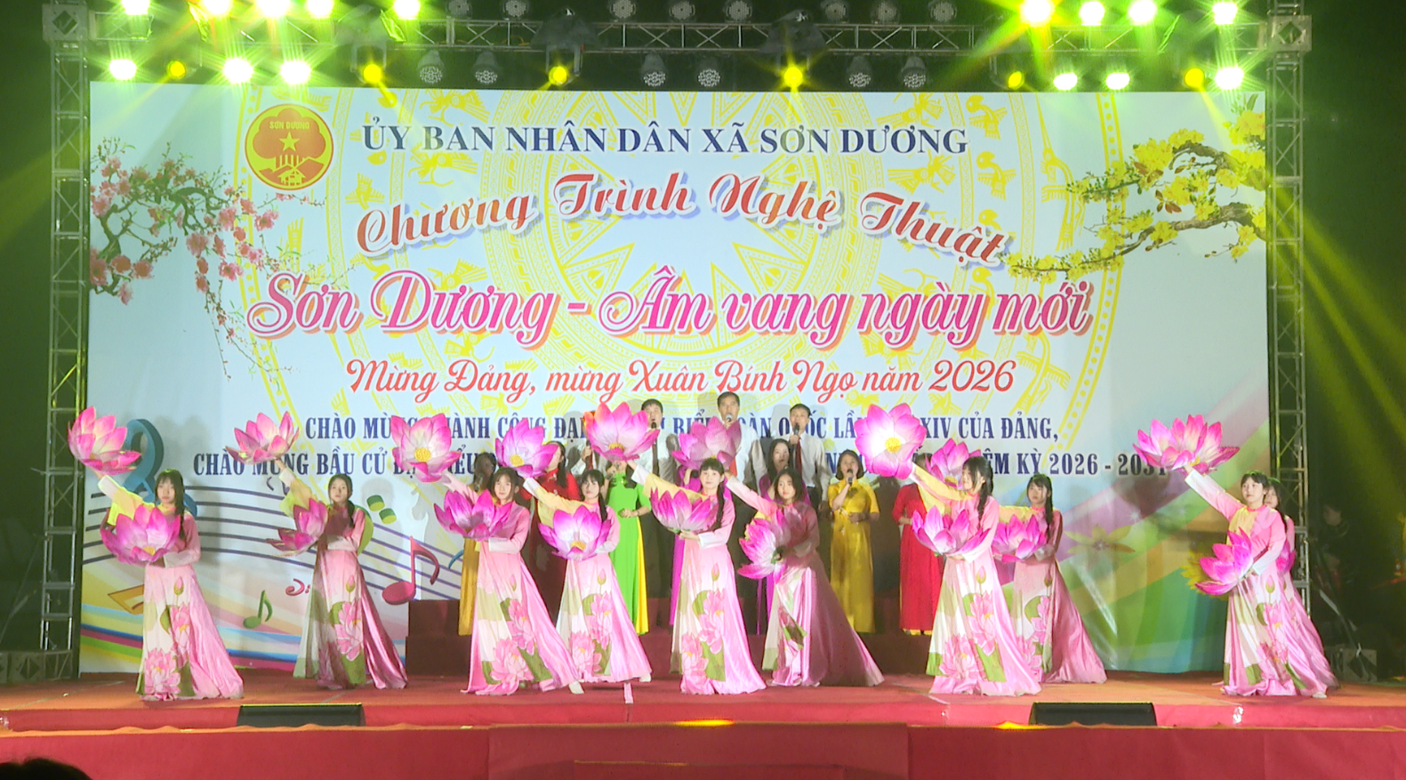 “Sơn Dương - Âm vang ngày mới”: Đêm nghệ thuật đặc sắc mừng Đảng, mừng Xuân Bính Ngọ 2026