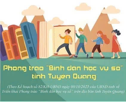 Phong trào "Bình dân học vụ số" tỉnh Tuyên Quang