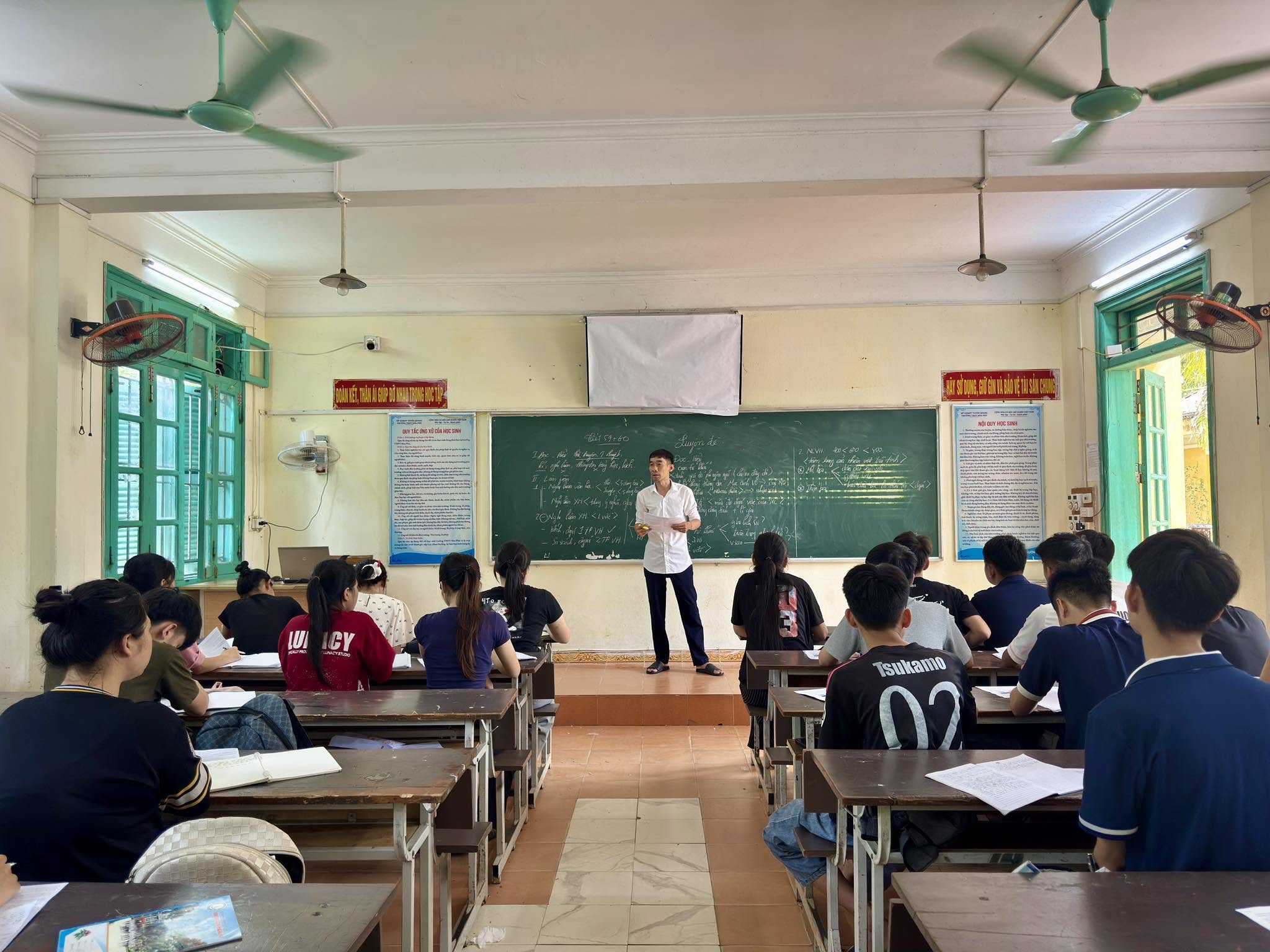 Trường THCS và THPT Hòa Phú cơ bản sẵn sàng cho Kỳ thi tốt nghiệp THPT năm 2026