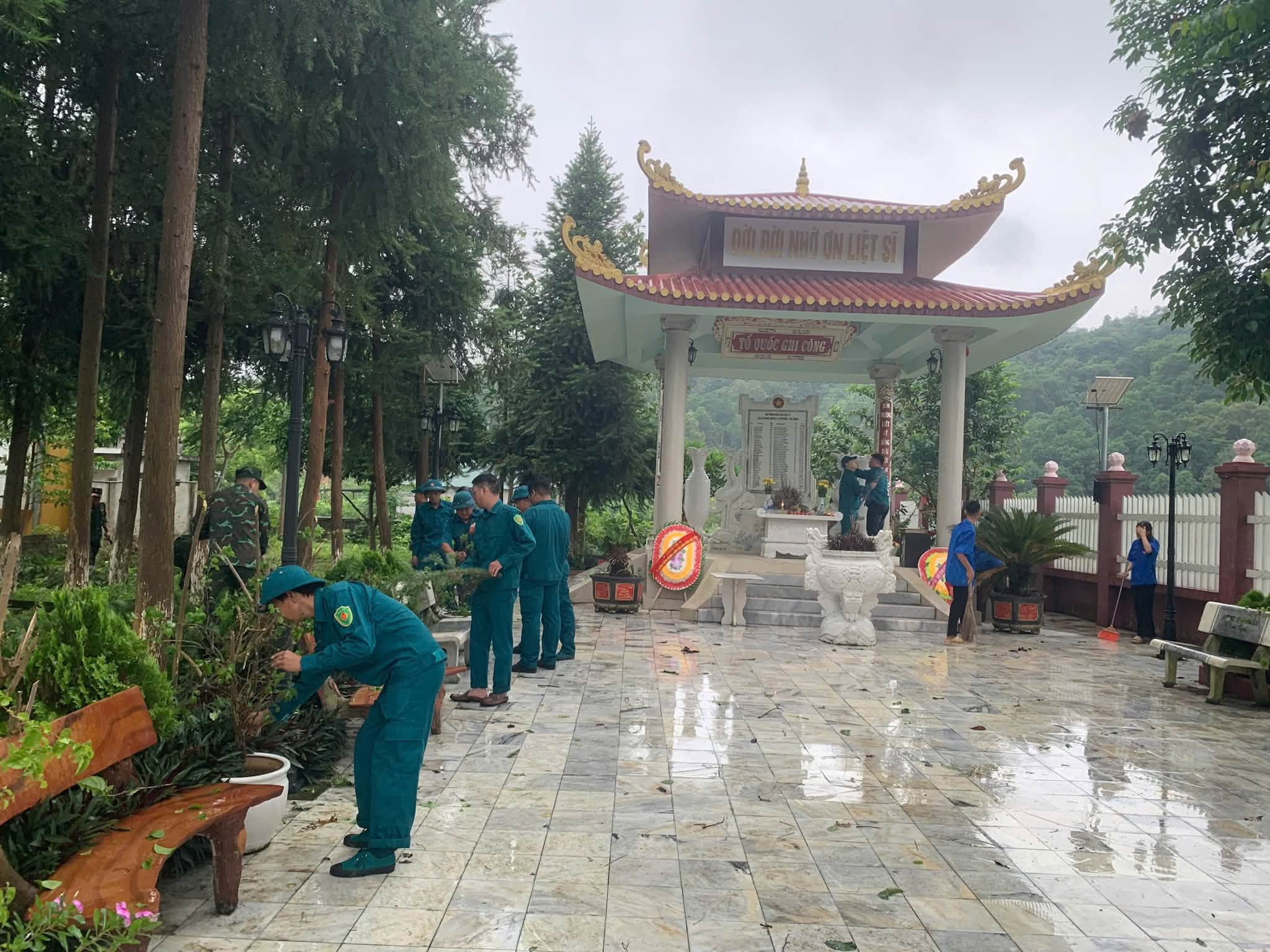 Phường Hà Giang 2 tổ tiếp tục thực hiện các hoạt động nhân dịp kỷ niệm Ngày Thương binh - Liệt sĩ 27/7