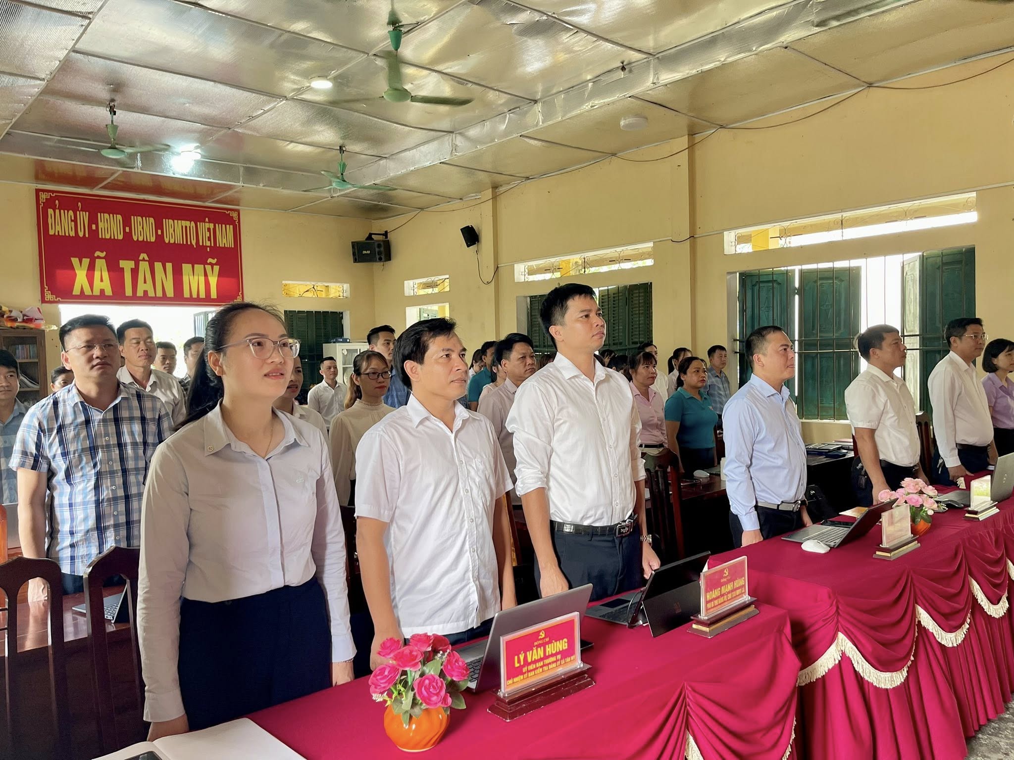 TÂN MỸ TỔ CHỨC SINH HOẠT CHÍNH TRỊ DƯỚI CỜ ĐẦU THÁNG 6