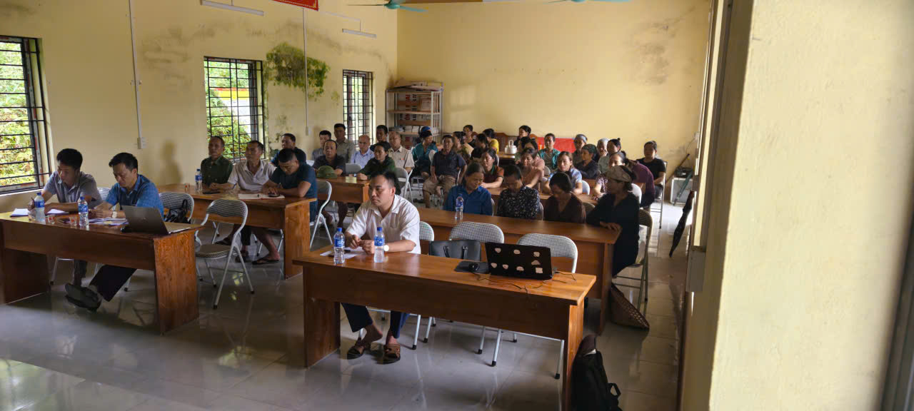 THÔN AN TOÀN TỔ CHỨC HỌP DÂN, LẤY Ý KIẾN CỬ TRI VỀ ĐỀ ÁN SÁP NHẬP THÔN