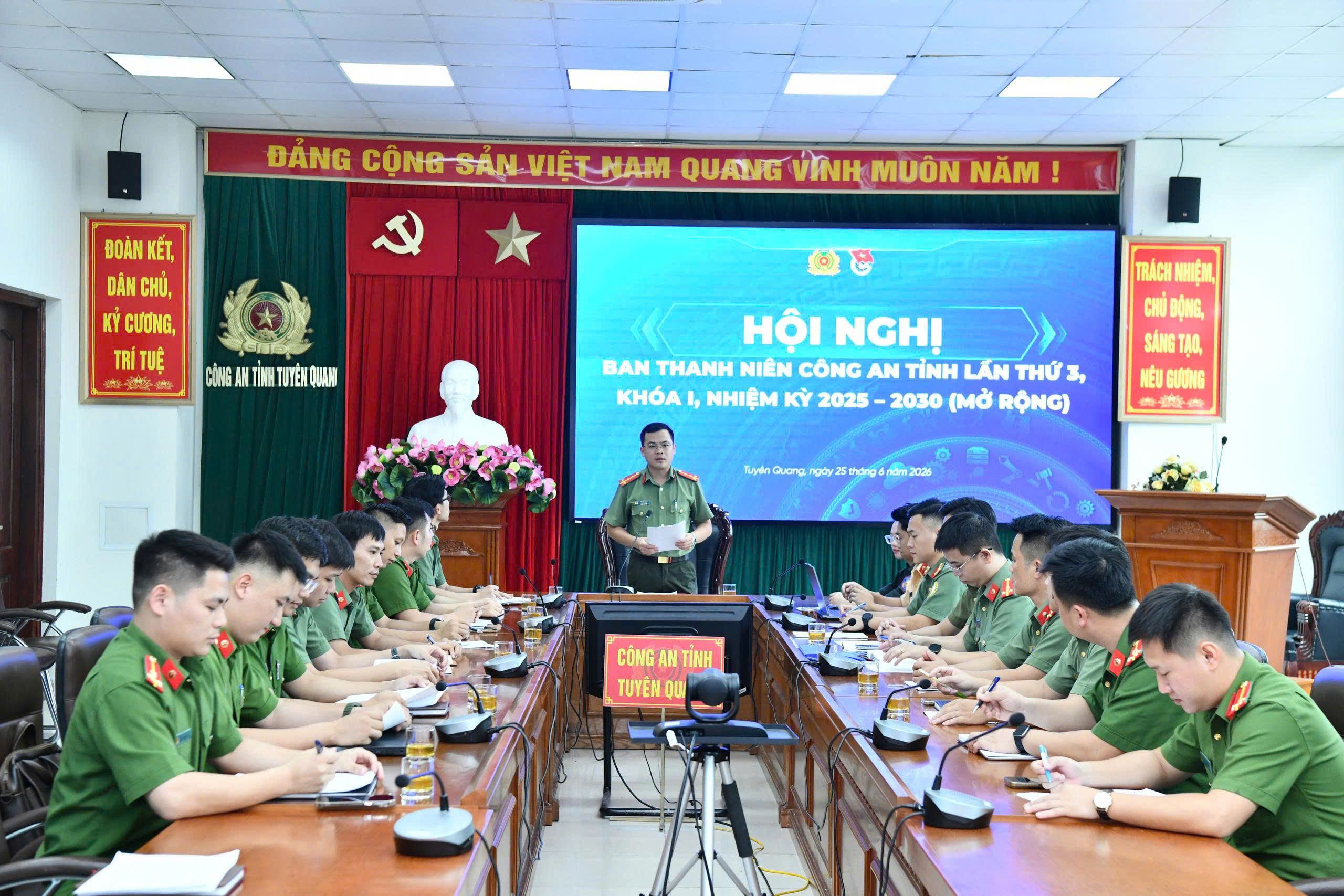 HỘI NGHỊ BAN THANH NIÊN CÔNG AN TỈNH LẦN THỨ 3, KHÓA I, NHIỆM KỲ 2025 - 2030