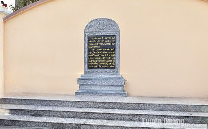 Di tích Ban Dân vận Trung ương tại thôn Làng Khây 1, xã Kiên Đài