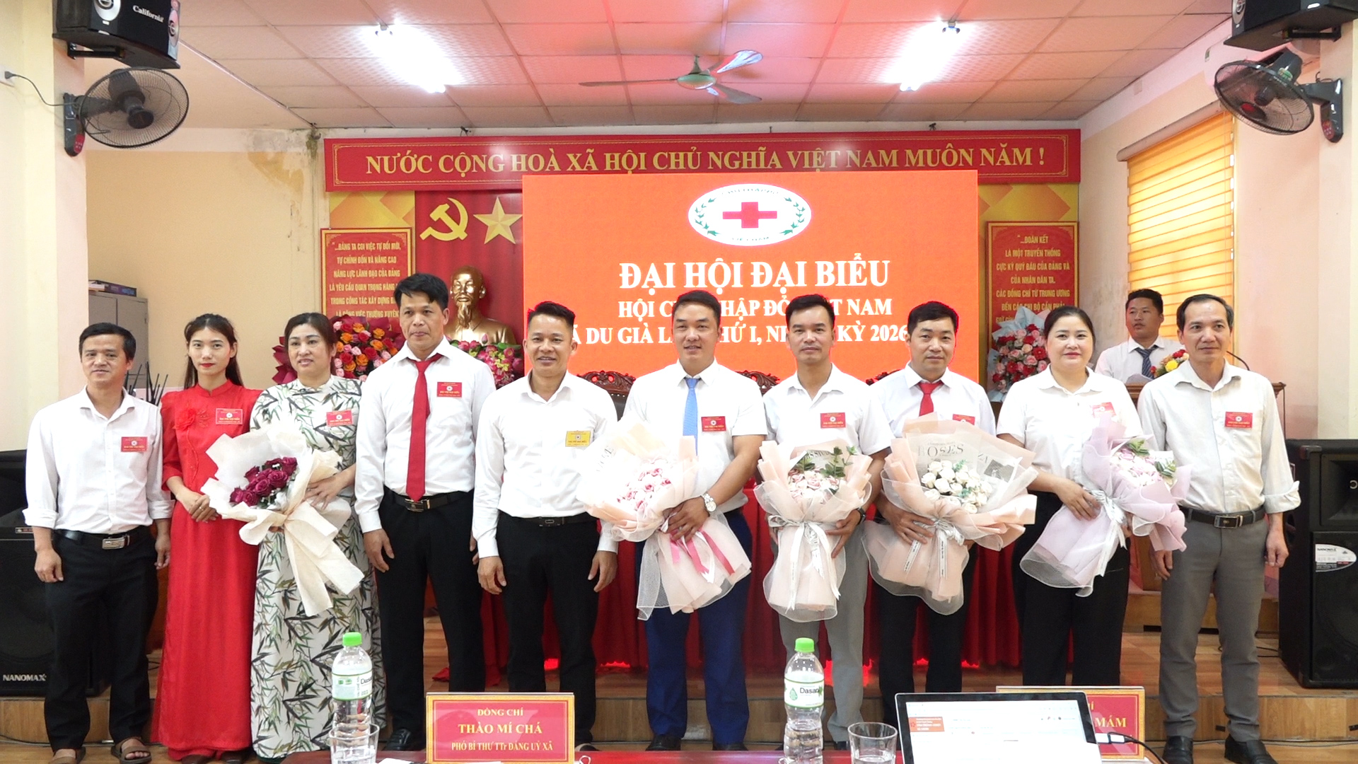 Đại hội Hội Chữ thập đỏ xã Du Già khoá I, nhiệm kỳ 2026–2031