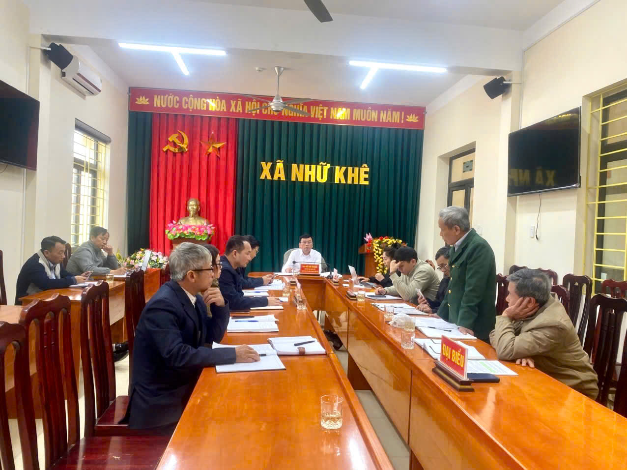 NHỮ KHÊ HỌP ĐÁNH GIÁ HOẠT ĐỘNG CÁC TỔ CHỨC HỘI SAU SÁP NHẬP