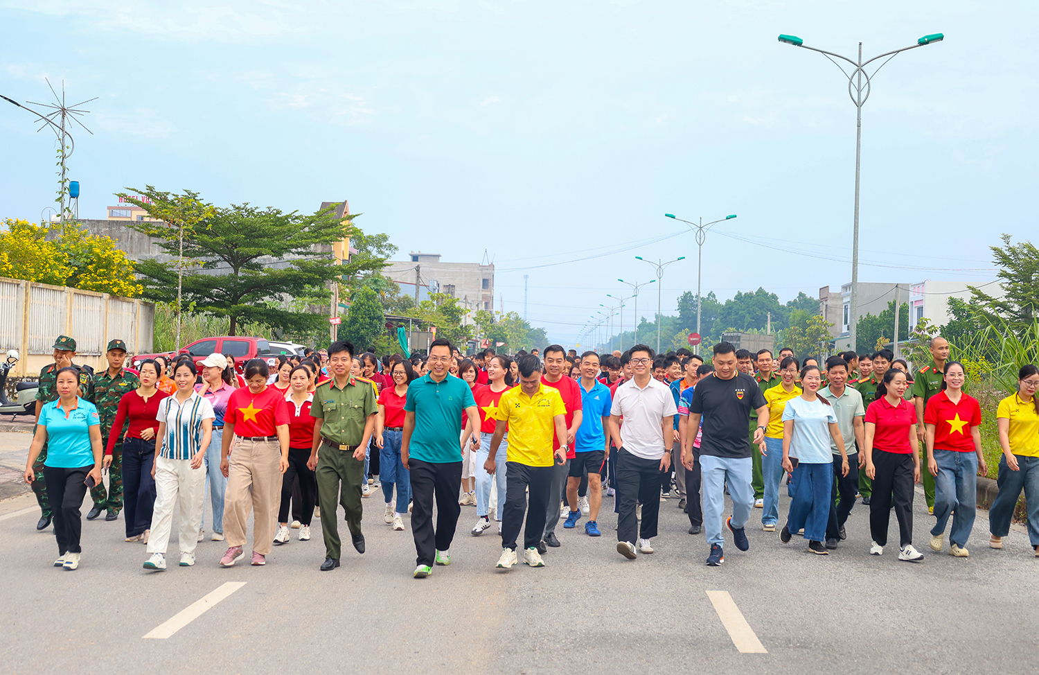 Xã Yên Sơn hưởng ứng Lễ phát động Phong trào toàn dân tập luyện thể thao