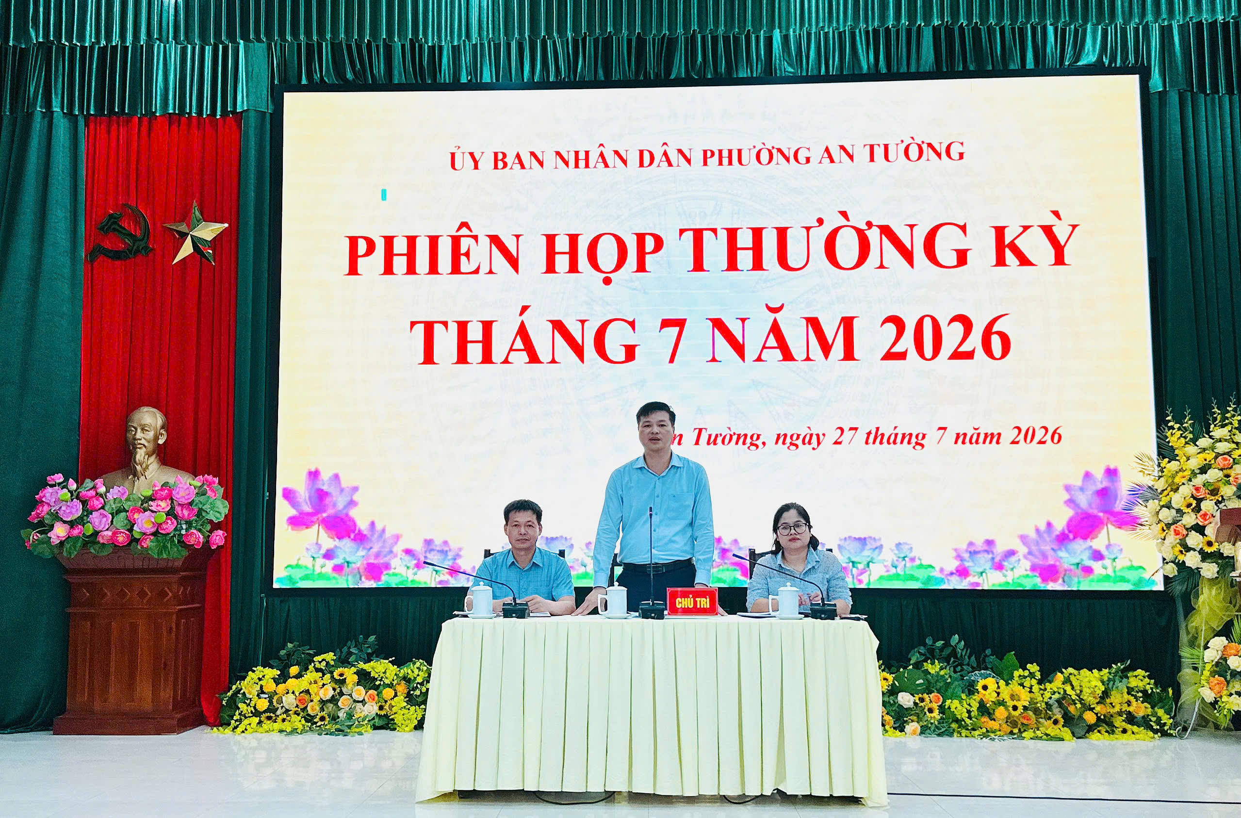 Phường An Tường họp phiên thường kỳ tháng 7/2026