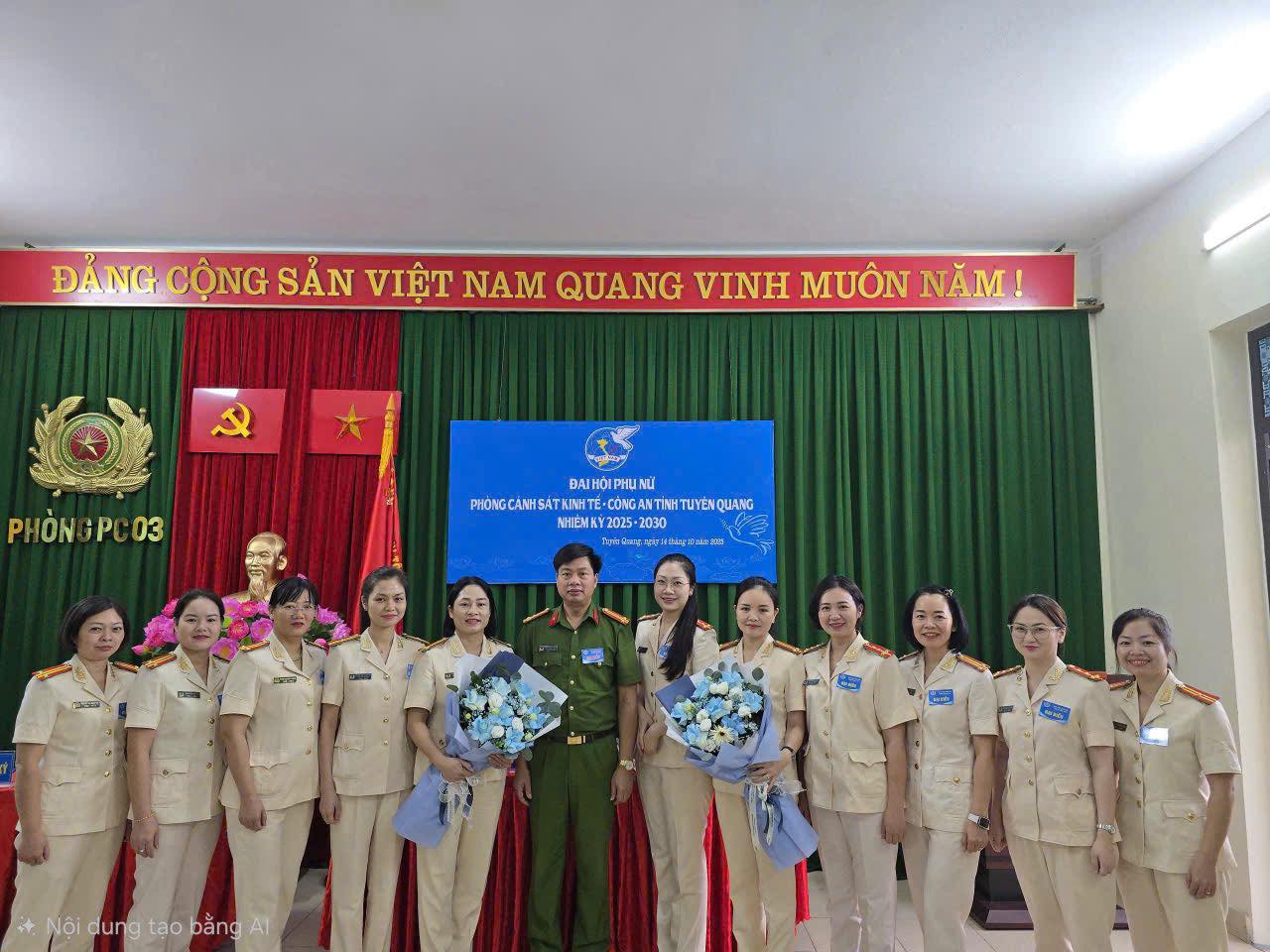 HỘI PHỤ NỮ PHÒNG CẢNH SÁT KINH TẾ ĐOÀN KẾT - BẢN LĨNH - TRÍ TUỆ - NHÂN VĂN - SÁNG TẠO TRONG THỜI ĐẠI MỚI