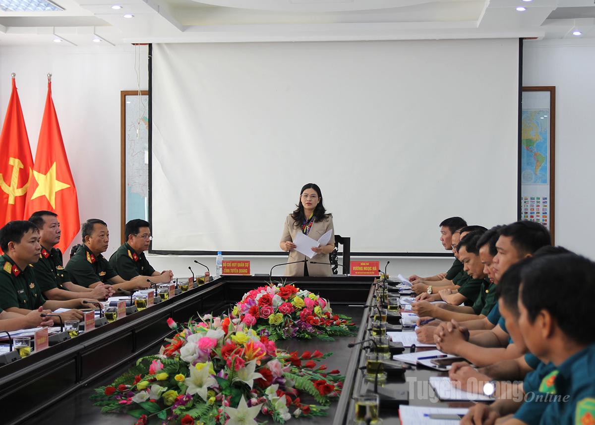 Rút kinh nghiệm công tác tuyển quân 2025 và triển khai công tác tuyển quân 2026