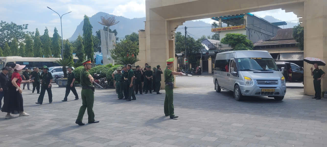 CÔNG AN XÃ VỊ XUYÊN BẢO ĐẢM AN NINH, TRẬT TỰ PHỤC VỤ CÁC HOẠT ĐỘNG TRI ÂN NHÂN NGÀY 12/7/2026