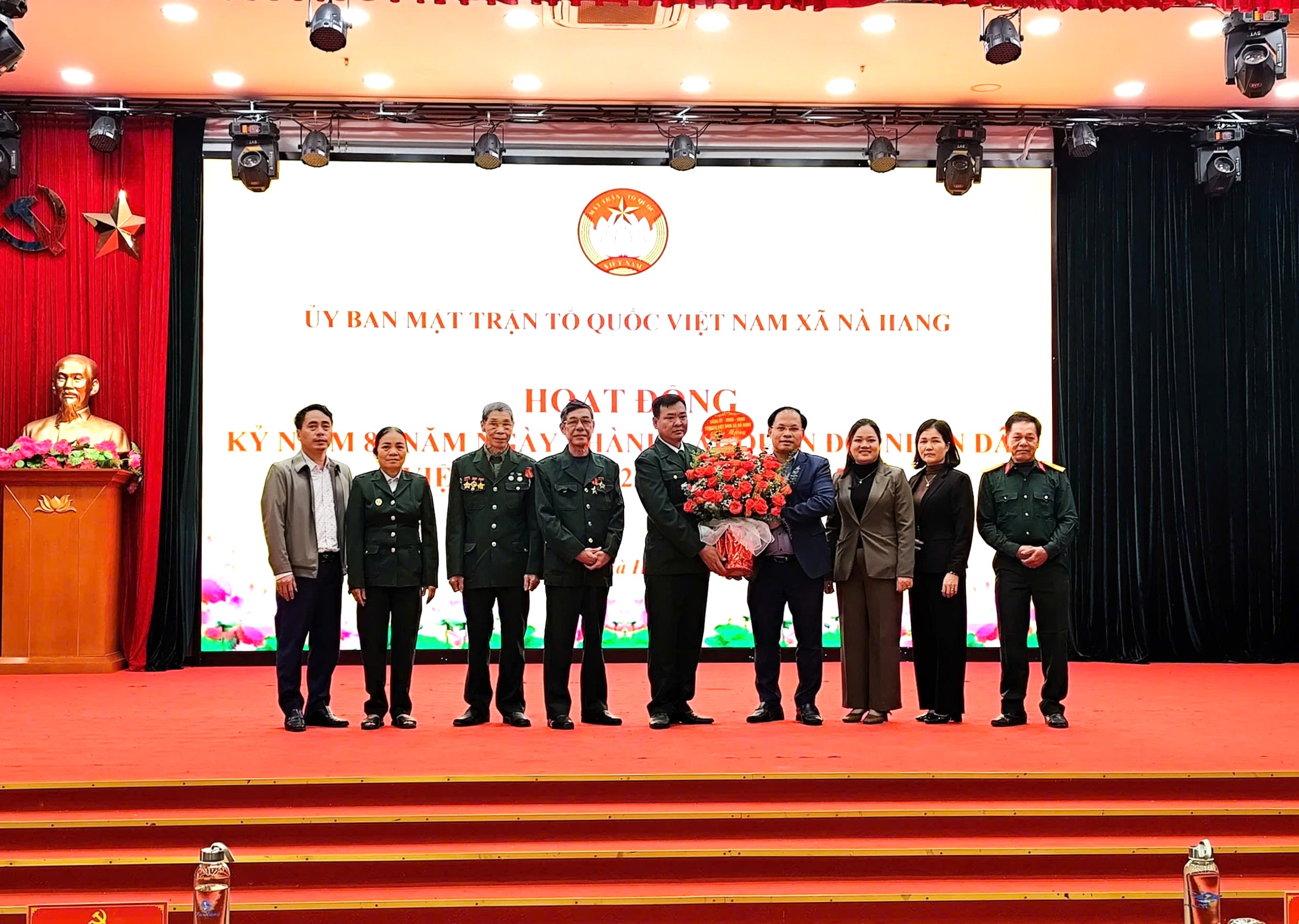 Ủy ban MTTQ Việt Nam xã Nà Hang tổ chức hoạt động kỷ niệm 81 năm Ngày thành lập Quân đội nhân dân Việt Nam