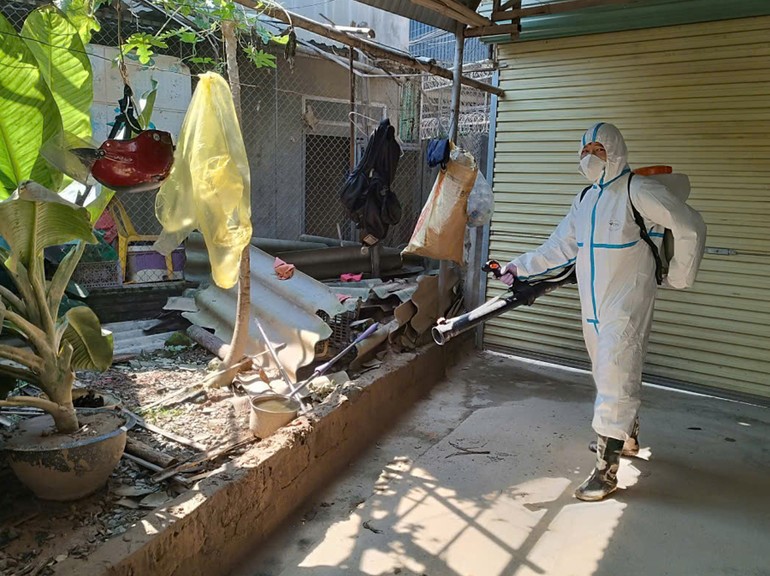 Tăng cường biện pháp phòng, chống dịch bệnh sau mưa lũ