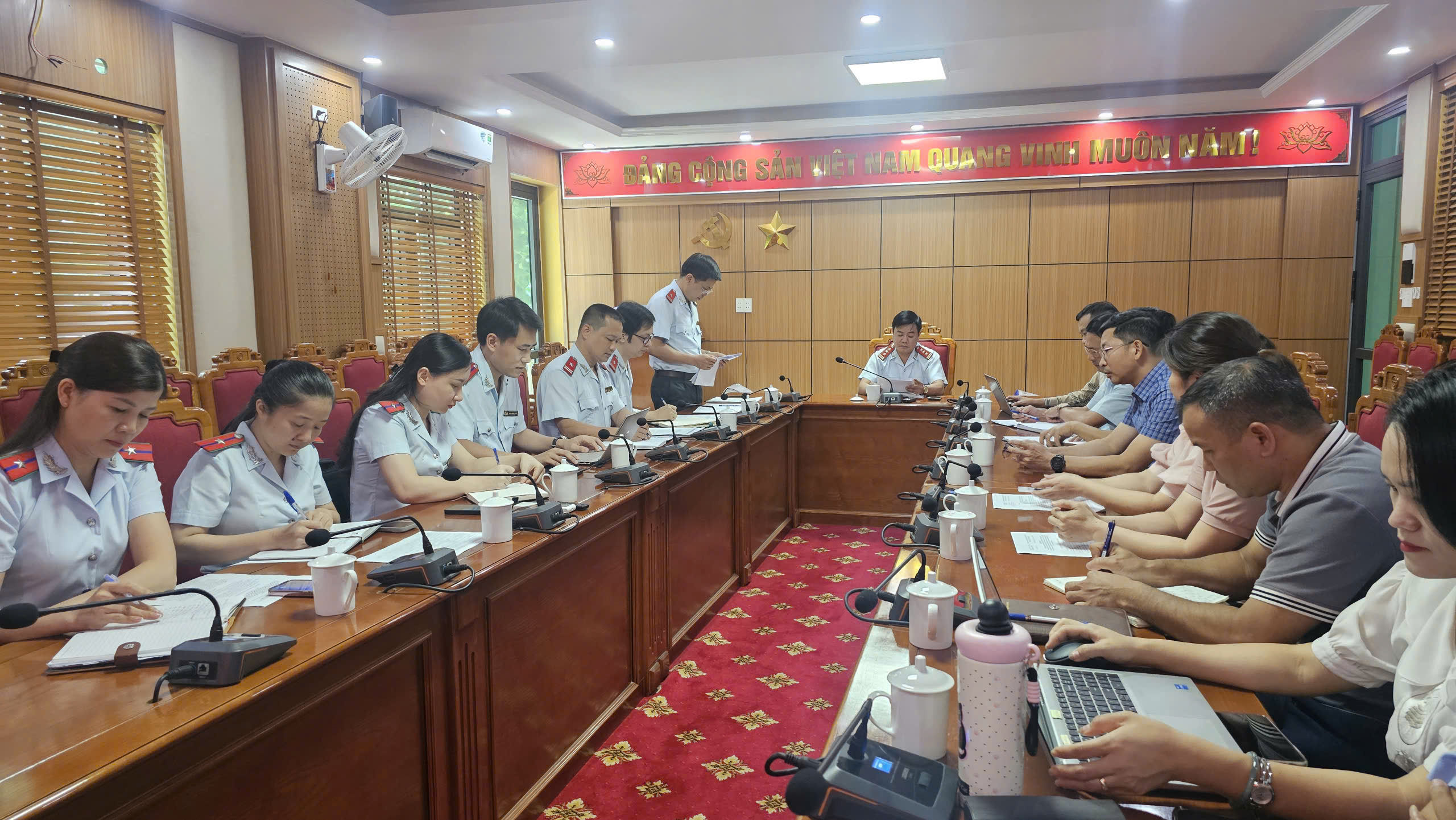 Thanh tra tỉnh công bố Quyết định thanh tra trách nhiệm Chủ tịch UBND xã Thuận Hòa và Chủ tịch UBND xã Minh Tân