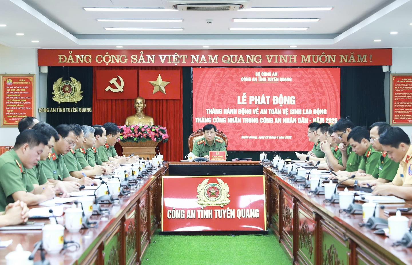 CÔNG AN NHÂN DÂN TĂNG TỐC BẢO ĐẢM AN TOÀN LAO ĐỘNG TRONG KỶ NGUYÊN SỐ
