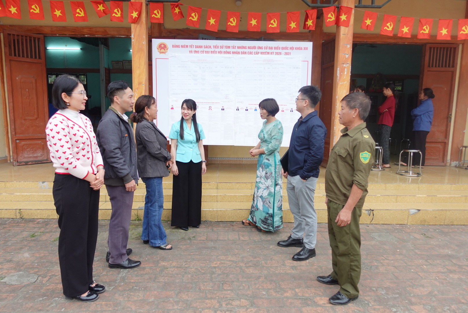 Tiếp xúc cử tri với những người ứng cử đại biểu HĐND phường Bình Thuận khóa II, nhiệm kỳ 2026 – 2031 tại đơn vị bầu cử số 06