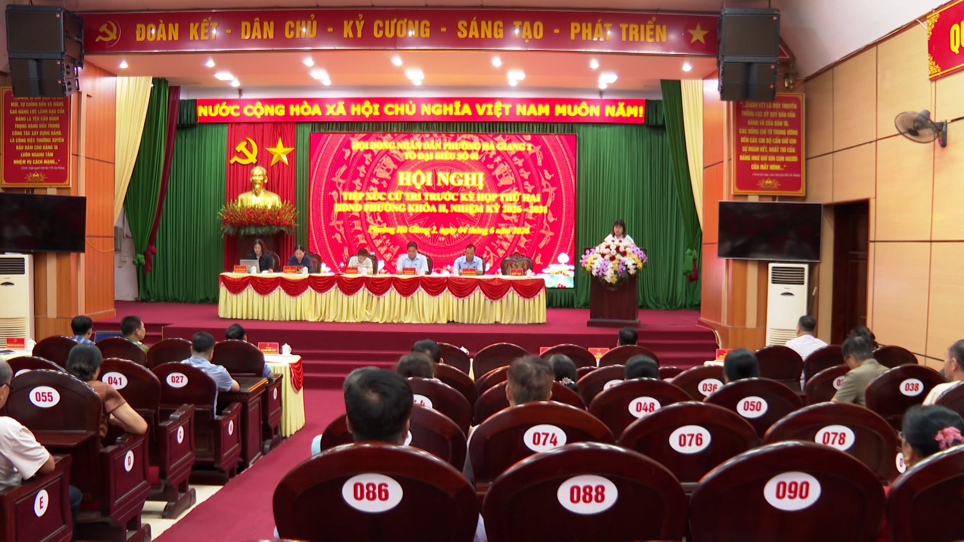 TỔ ĐẠI BIỂU SỐ 01 HĐND PHƯỜNG HÀ GIANG 2 TIẾP XÚC CỬ TRI TRƯỚC KỲ HỌP THỨ HAI