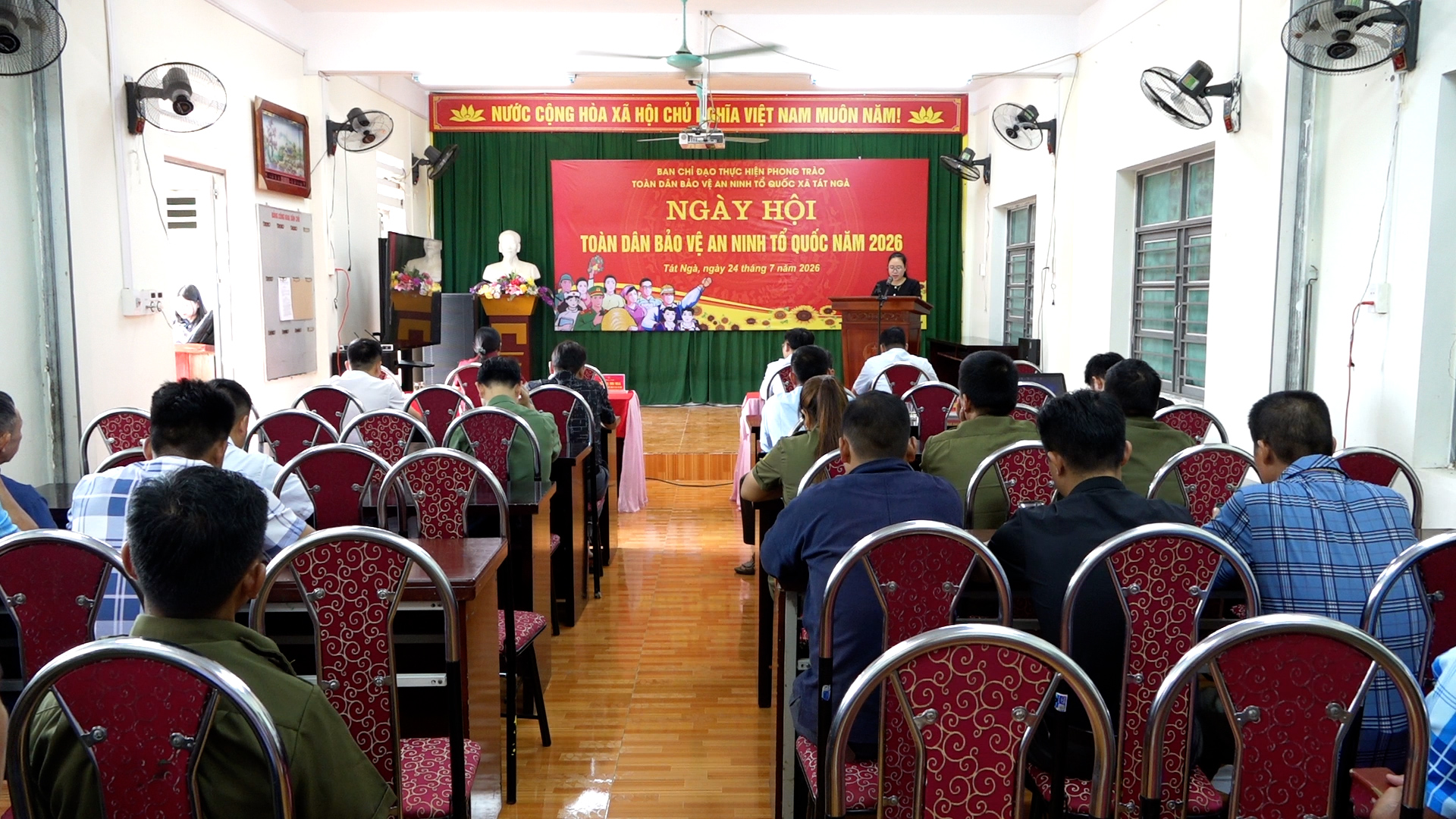 Sôi nổi Ngày hội "Toàn dân bảo vệ an ninh Tổ quốc" năm 2026 tại xã Tát Ngà